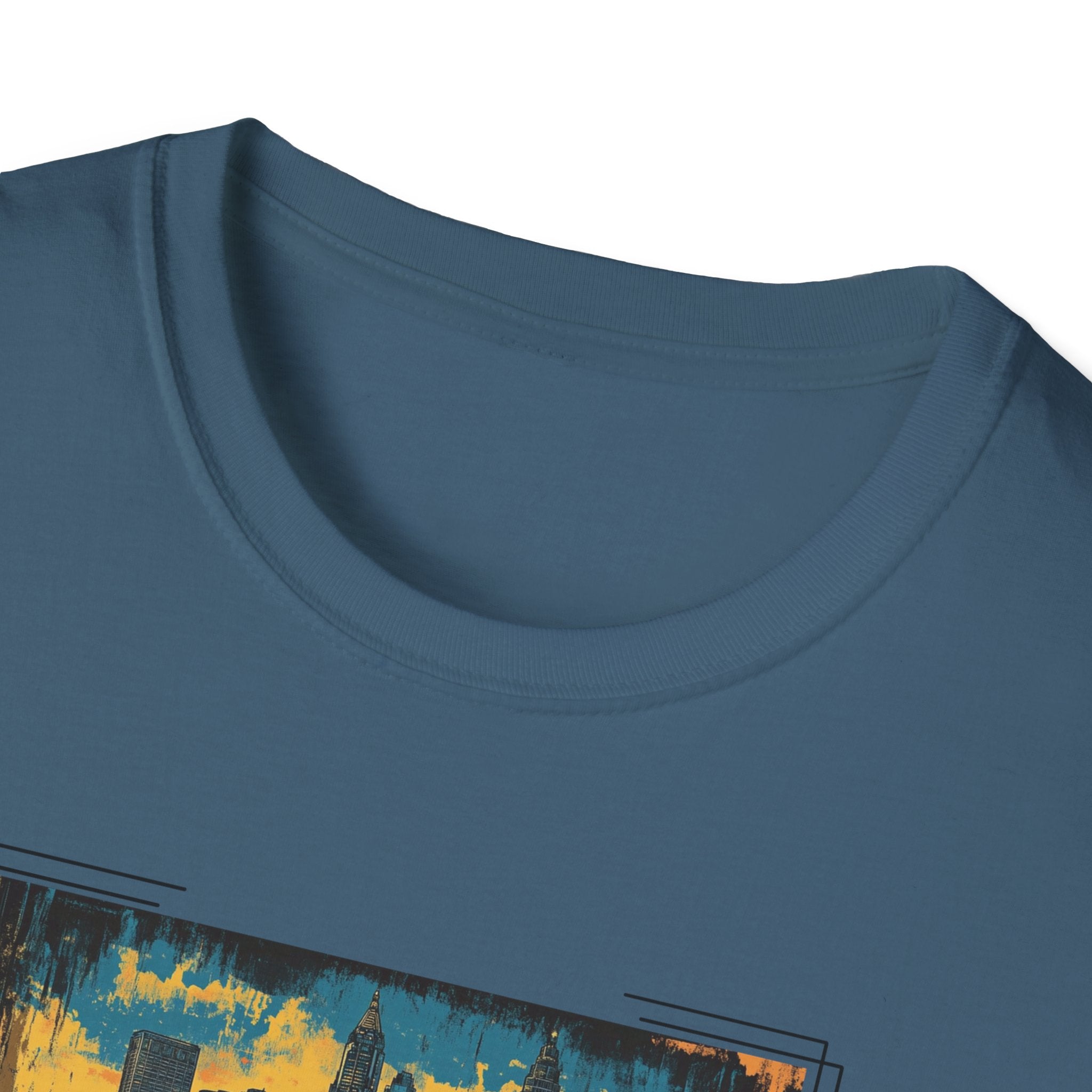 Ohio Skyline T-Shirt | Retro State Poster, Vintage Cleveland Columbus Design