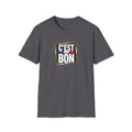 C'EST BON T-Shirt | French Phrase Graphic Tee, Bold Typographic Design