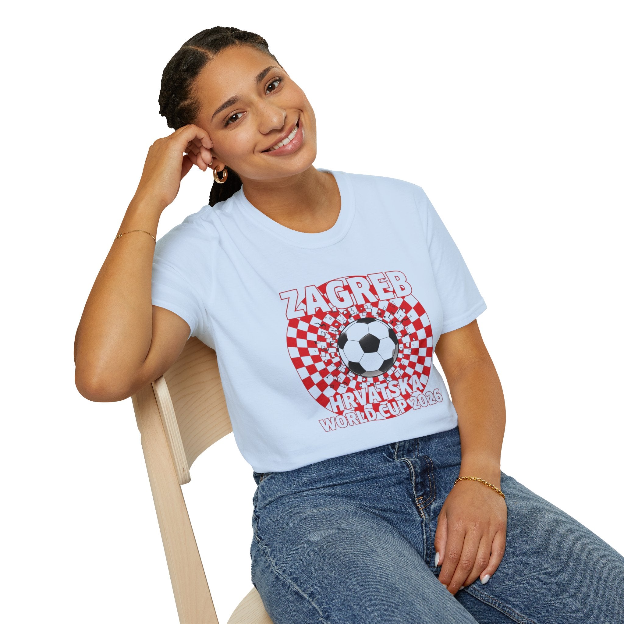 Zagreb Croatia World Cup 2026 Soccer T-Shirt