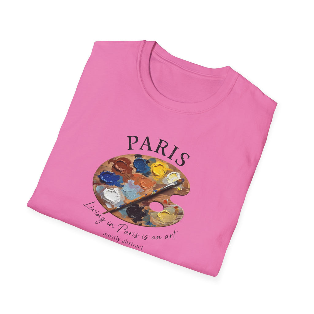 Paris Artist Palette T-Shirt — "Every one of these is a new idea" Artistic Tee