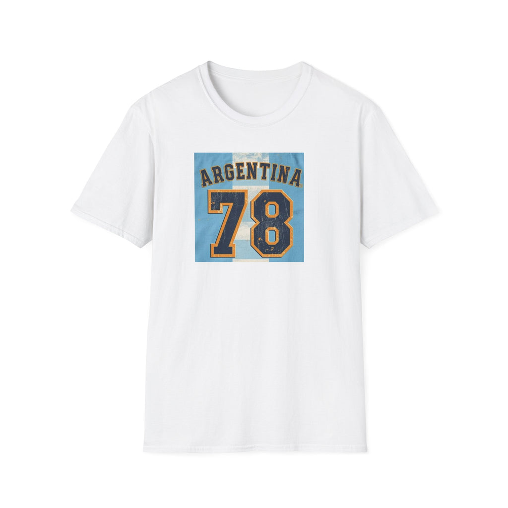 Argentina 78 Shirt | Vintage Soccer Jersey Number