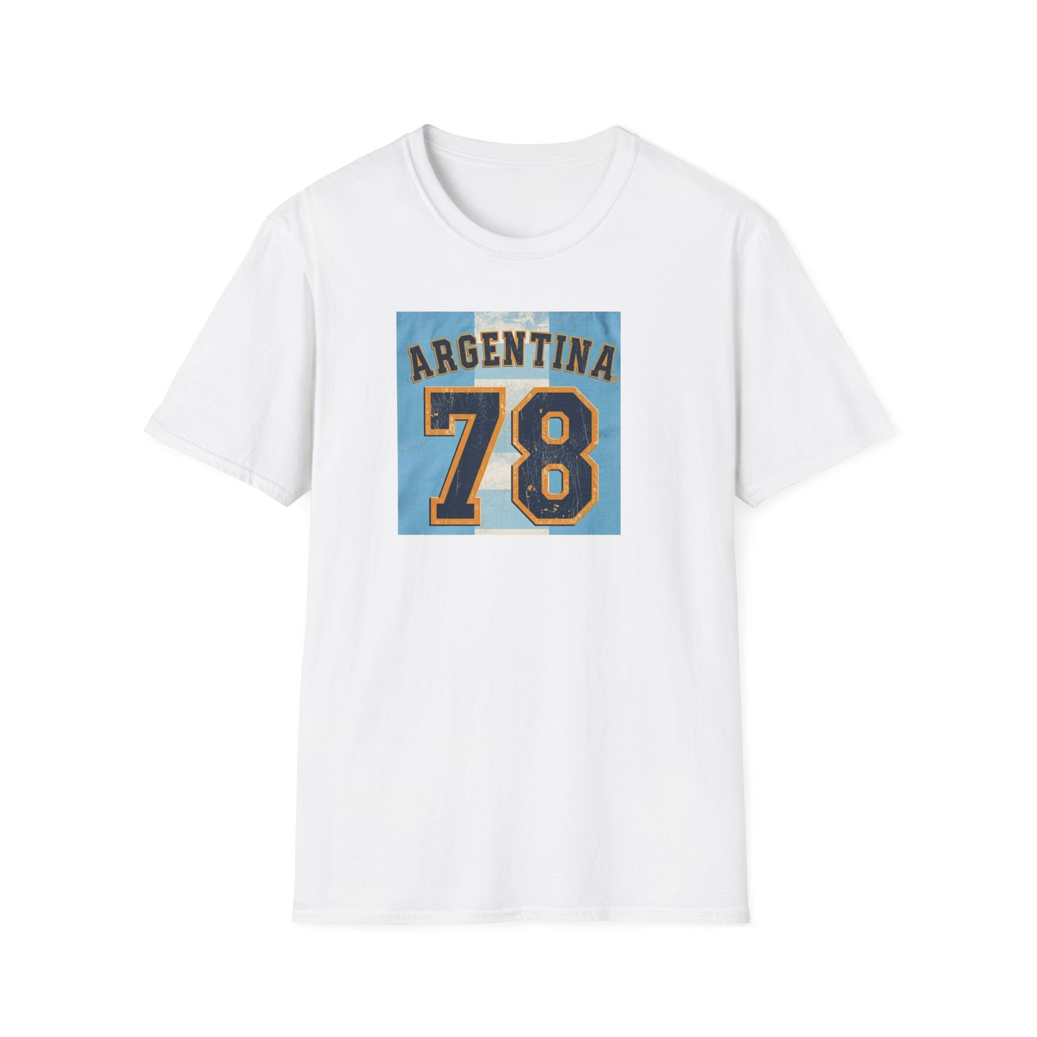 Argentina 78 Shirt | Vintage Soccer Jersey Number