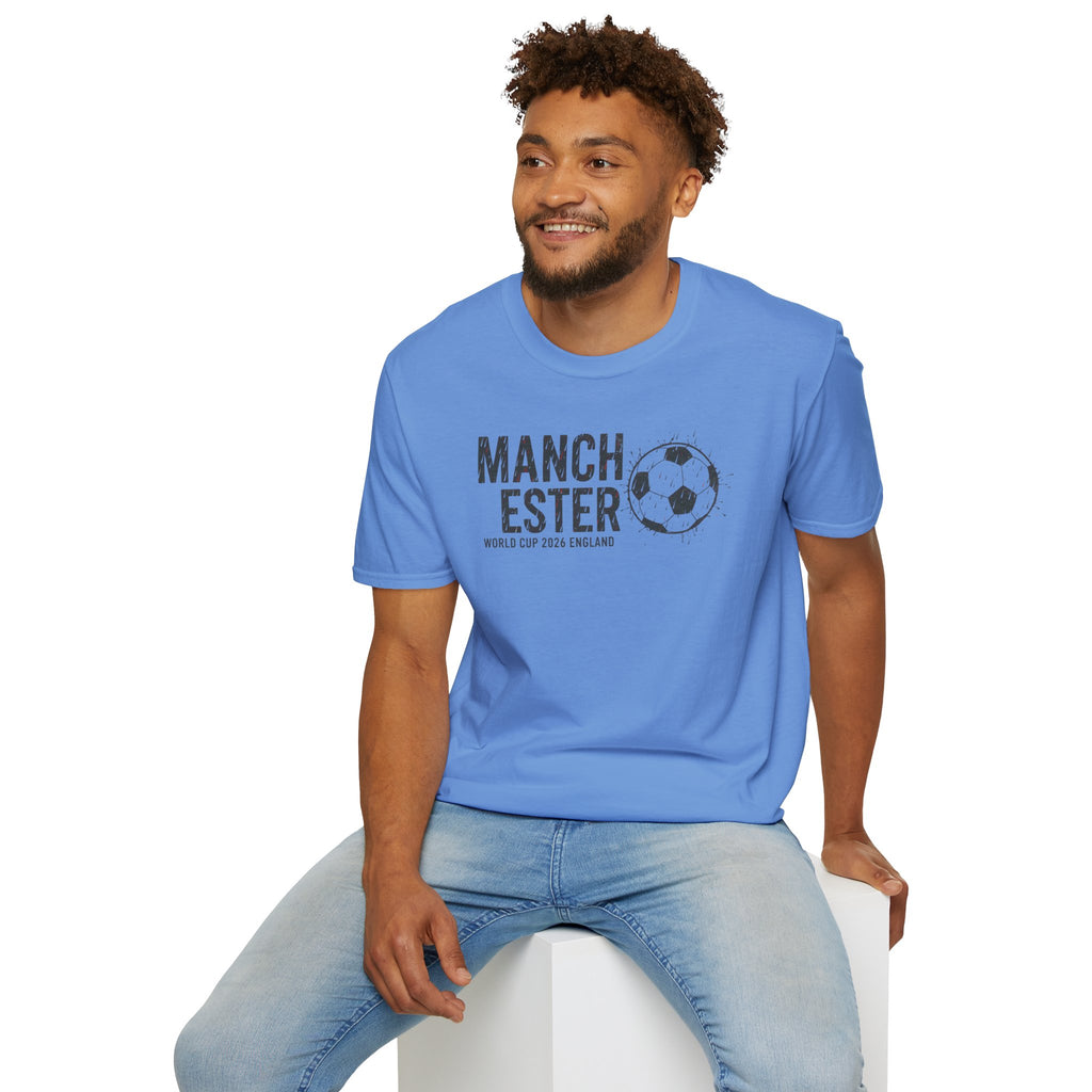 Manchester Soccer T-Shirt – Vintage Football Graphic Tee