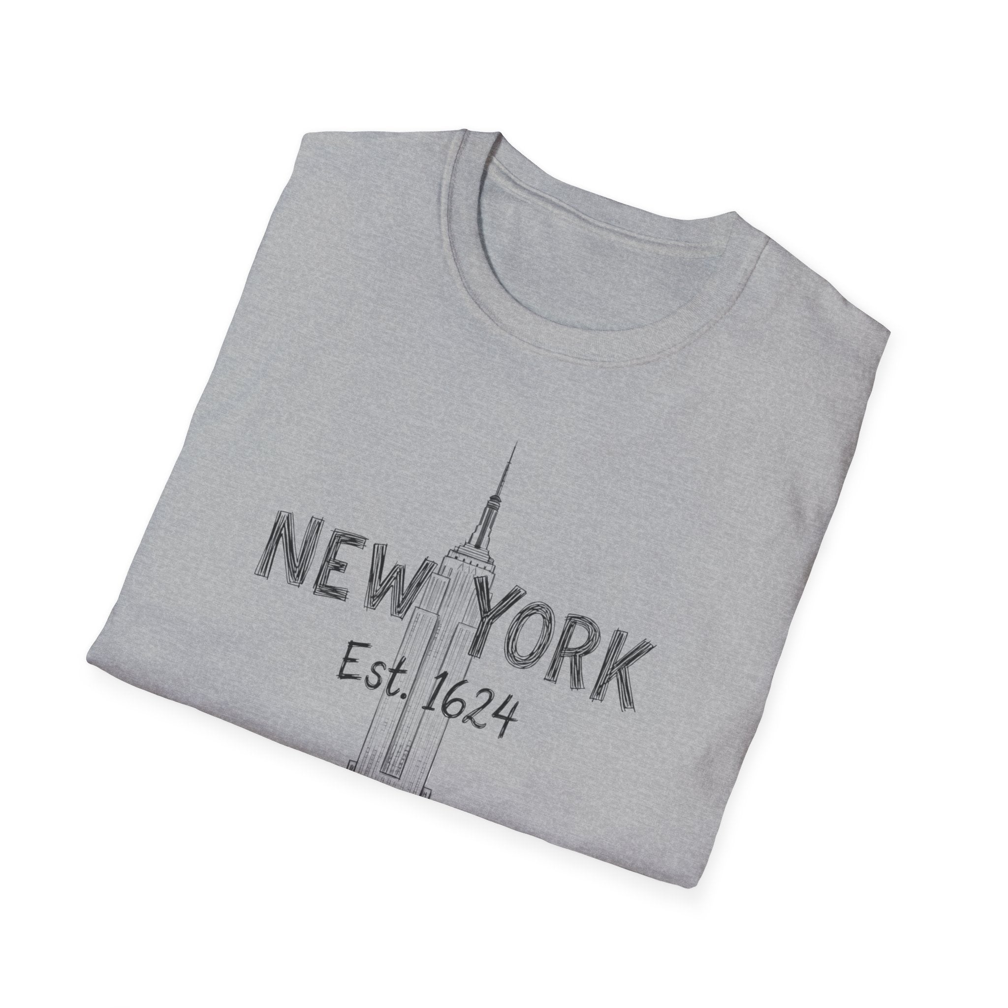 New York T-Shirt — 'Where Dreams Have Addresses' Skyline Tee