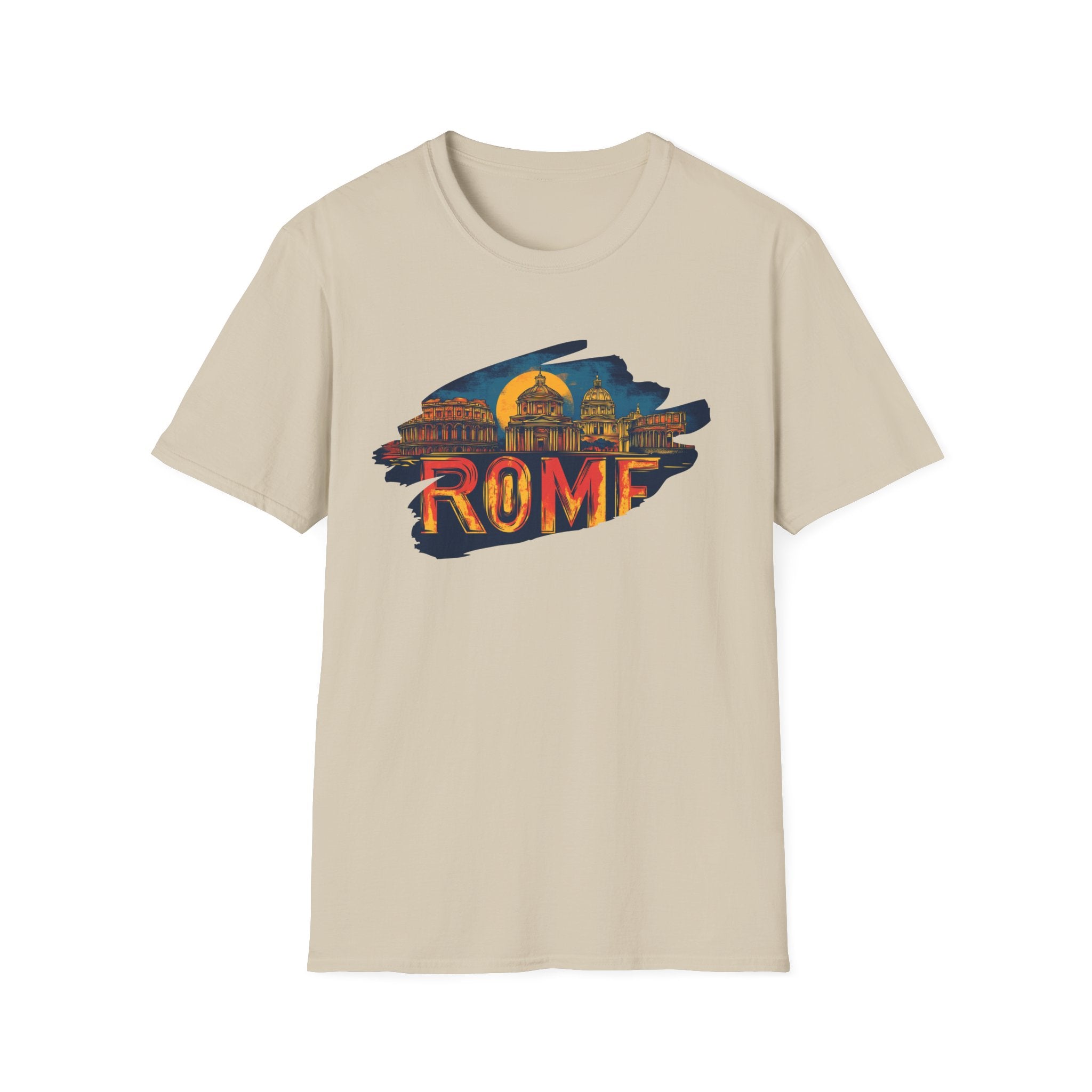 Rome skyline graphic T-Shirt | Rome travel cityscape tee