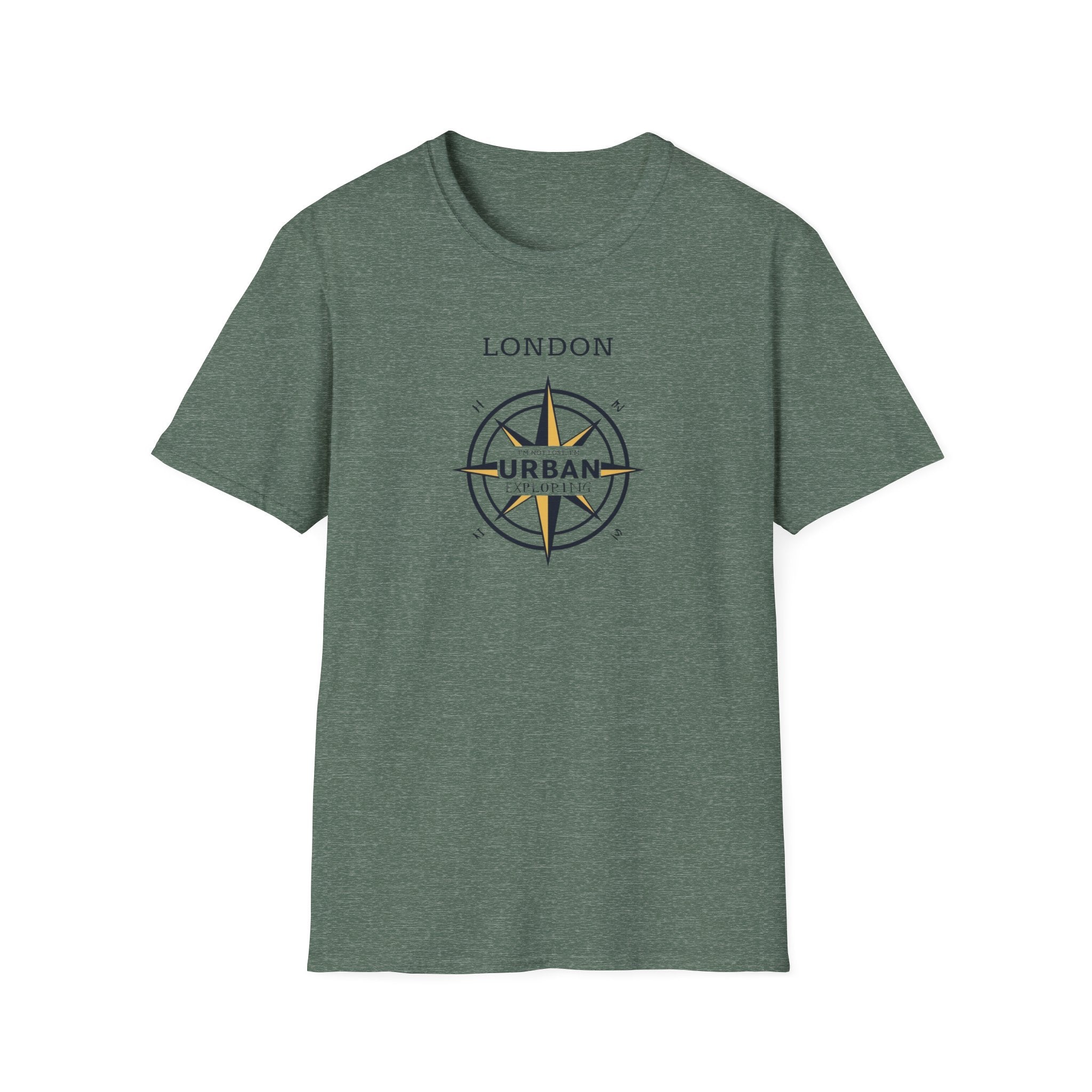 London Urban Compass T-Shirt — Vintage Travel Graphic Tee