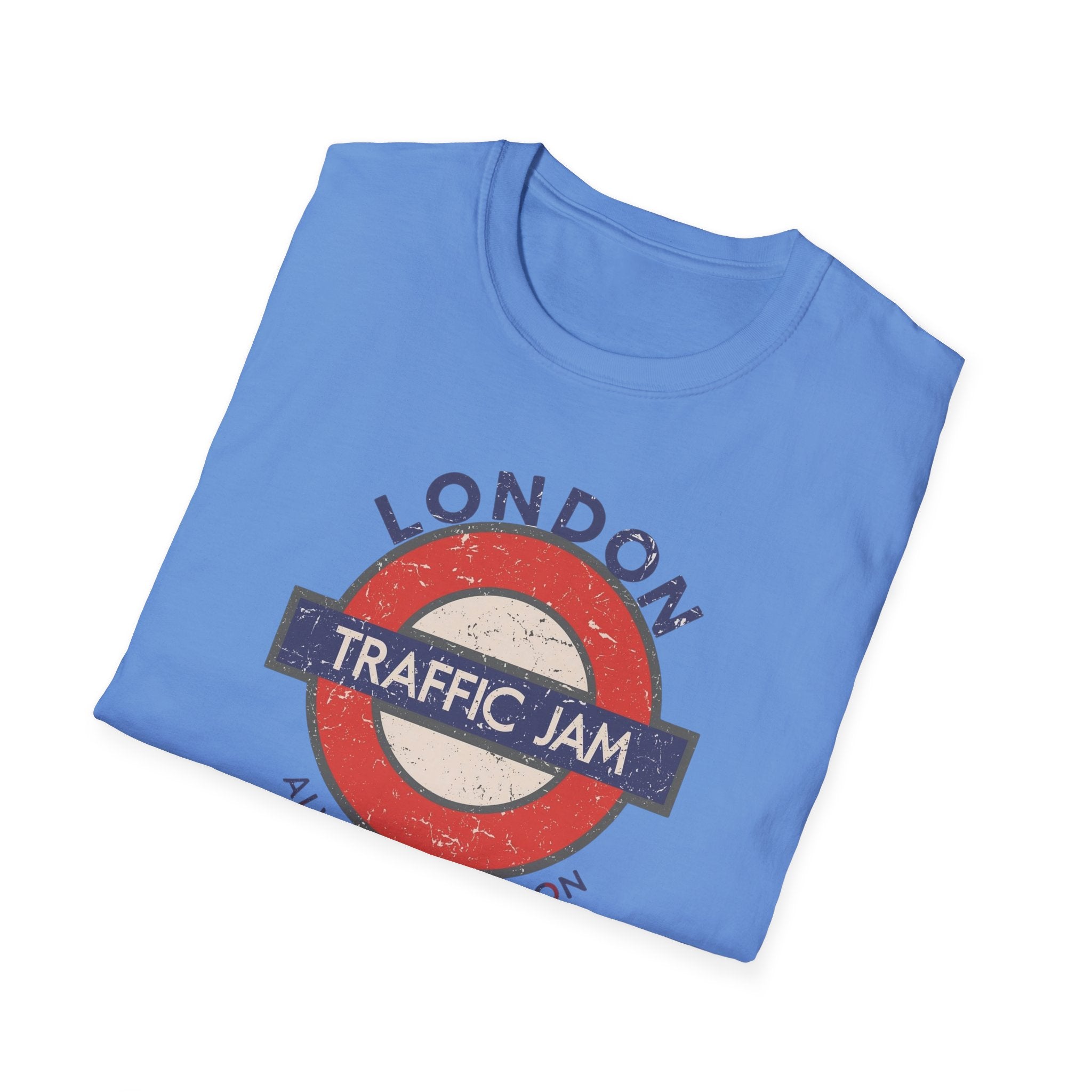London Traffic Jam T-Shirt — Vintage Tube Roundel Graphic Tee