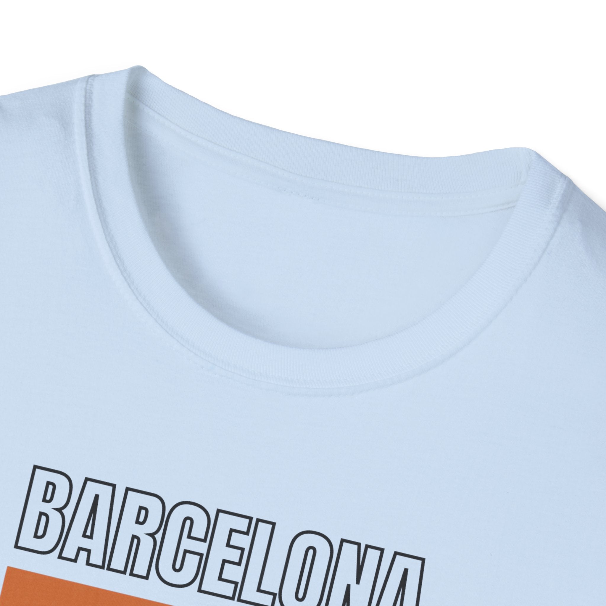 Barcelona retro stripes T-Shirt | vintage travel city tee