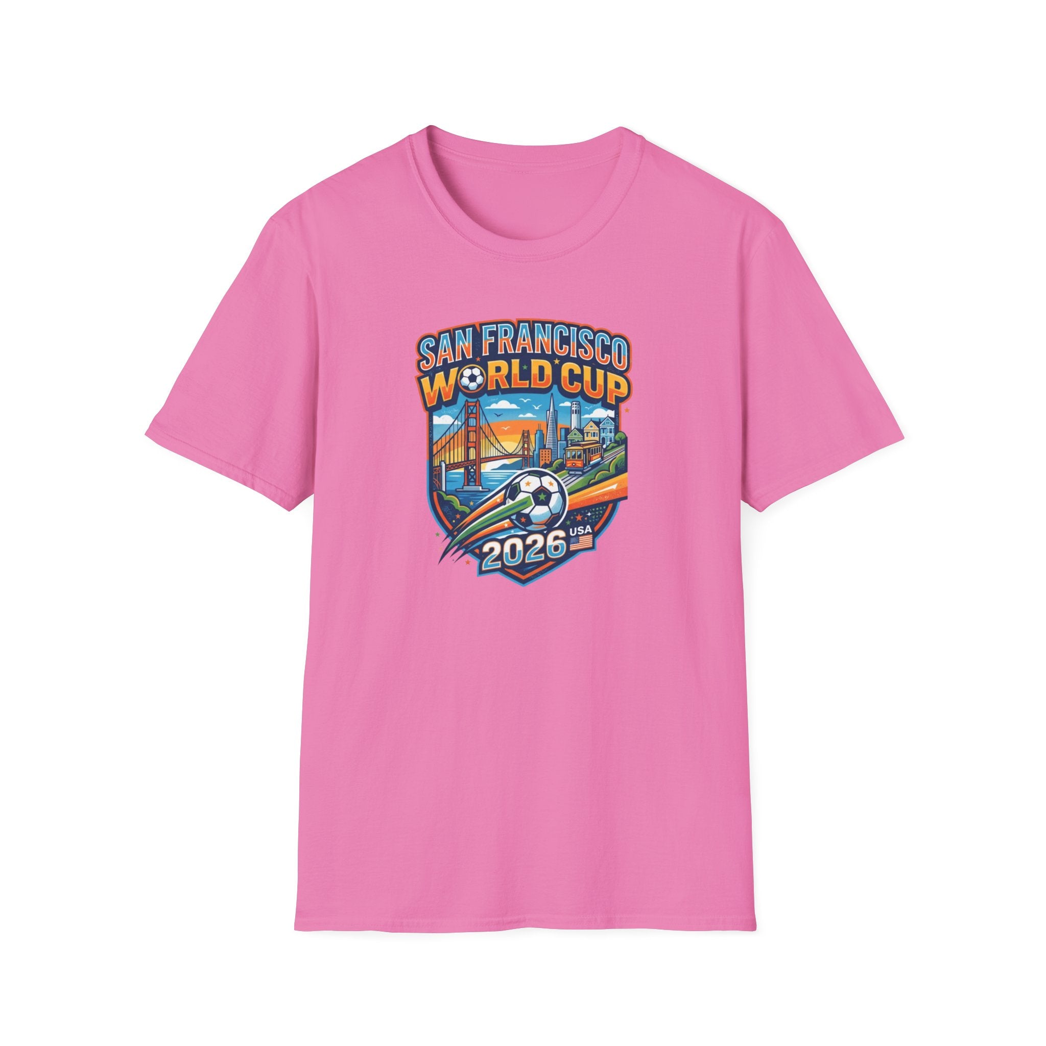 San Francisco World Cup 2026 T-Shirt — Vintage City Soccer Crest