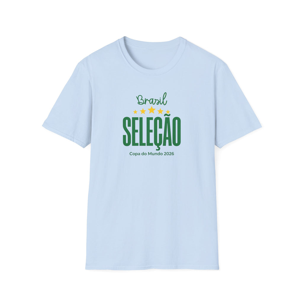 Selecao Brazil Soccer T-Shirt – Copa do Mundo 2022 Fan Tee