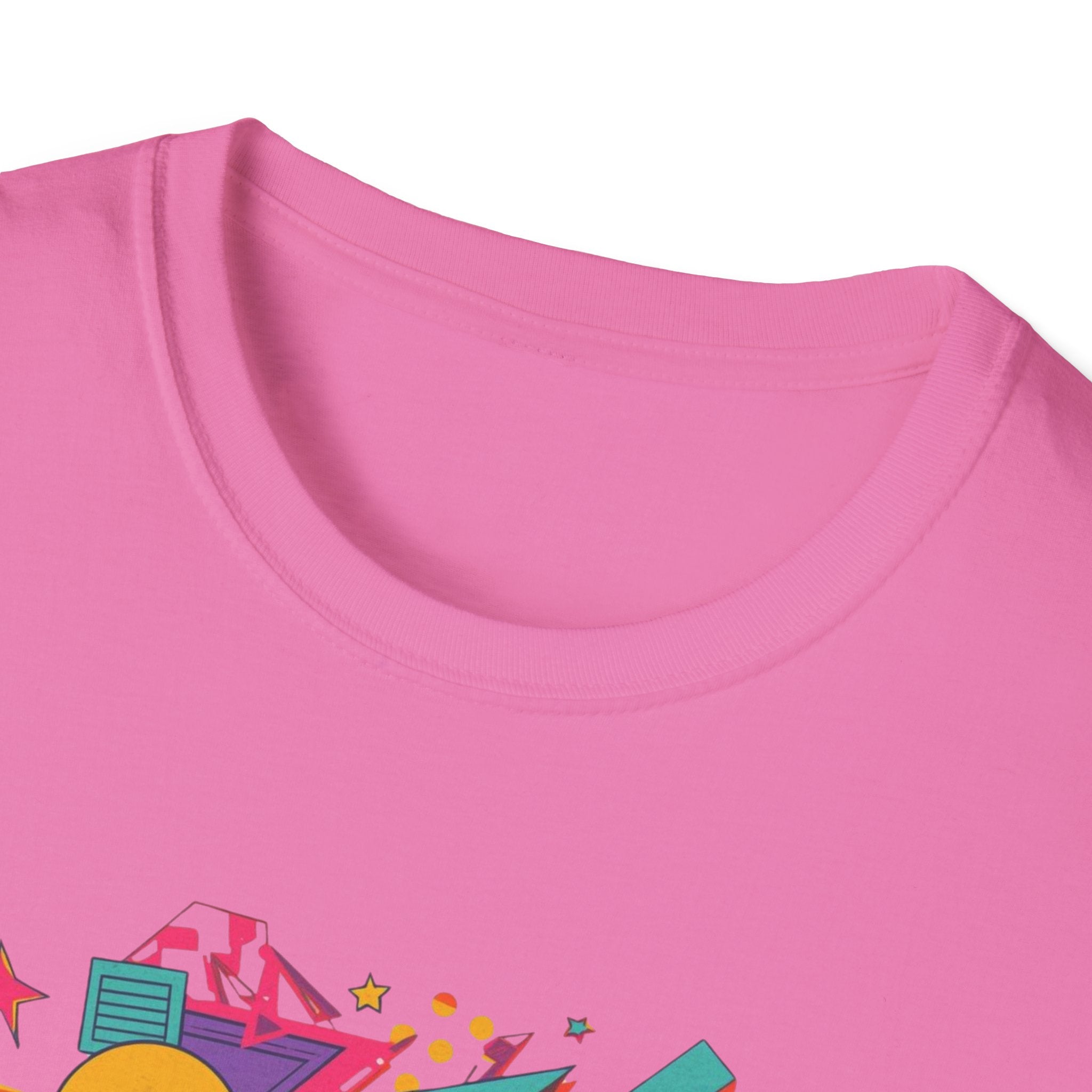 Dublin Retro Graphic T-Shirt — Bright 80s Style City Souvenir