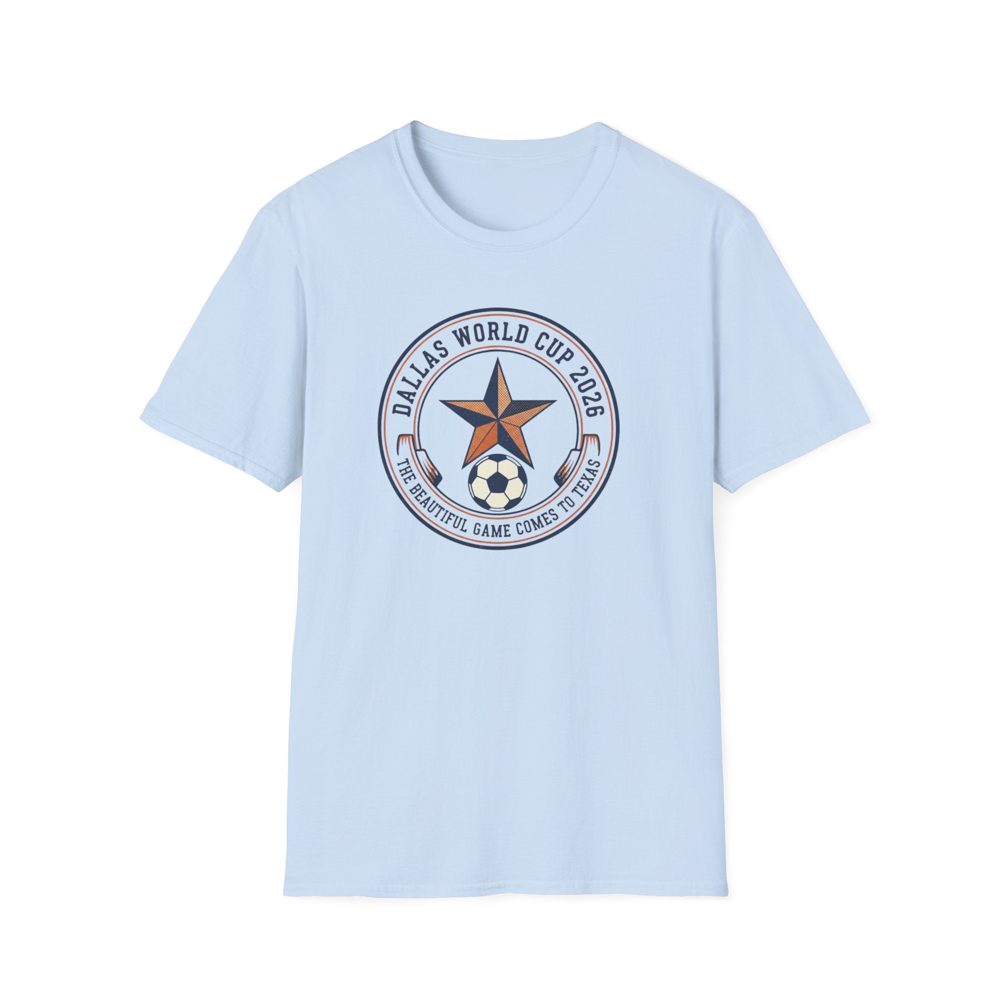 Dallas World Cup 2026 Soccer Badge T-Shirt