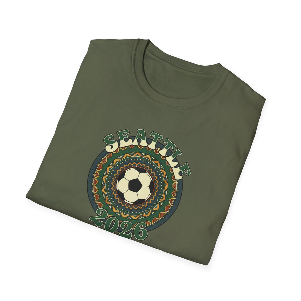 Seattle Soccer Mandala T-Shirt