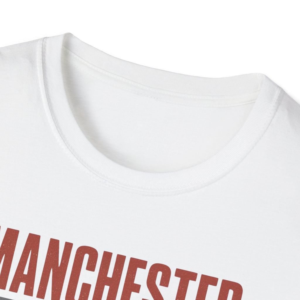 Manchester "Mad For It" Retro Stripe T-Shirt