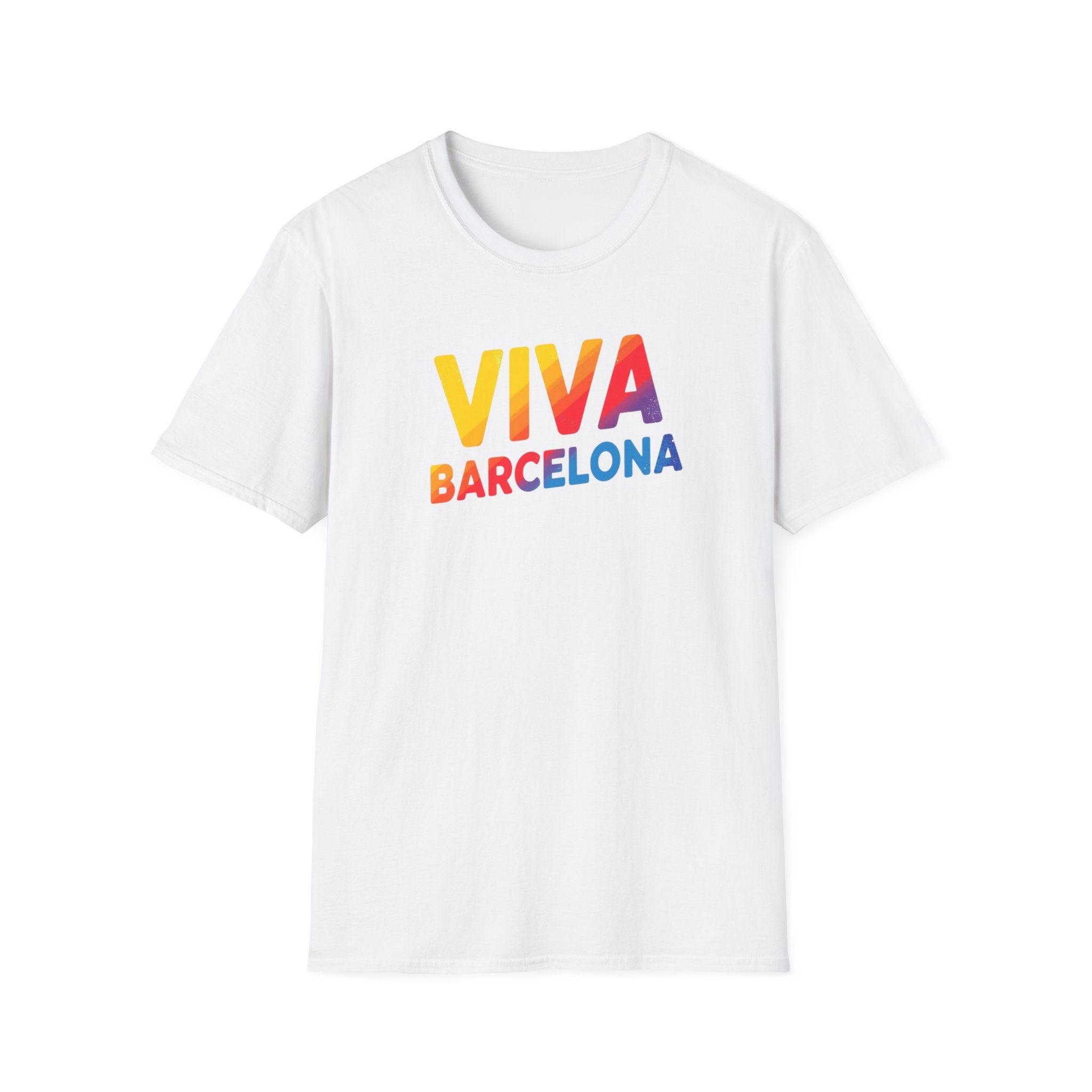 Viva Barcelona T-Shirt | Colorful Spain Travel Tee