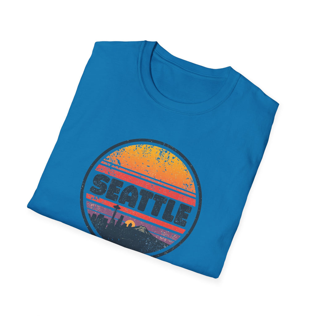 Seattle Retro Sunset T-Shirt