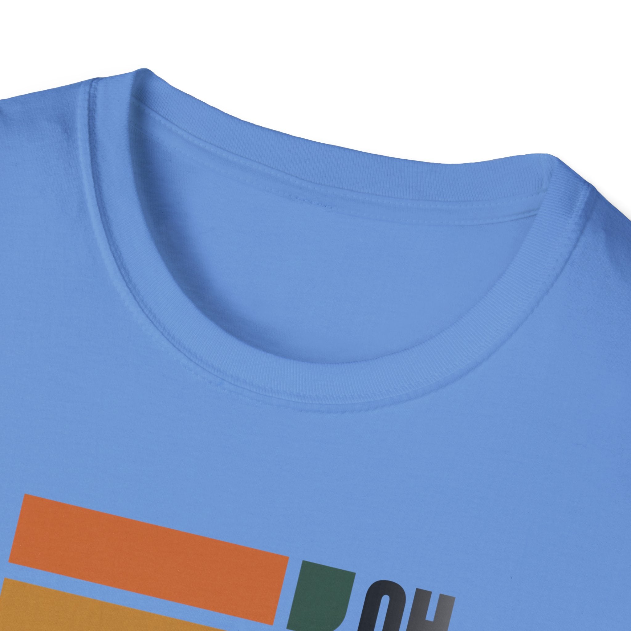 Ohio State Outline Stripes T-Shirt | Retro Buckeye Pride
