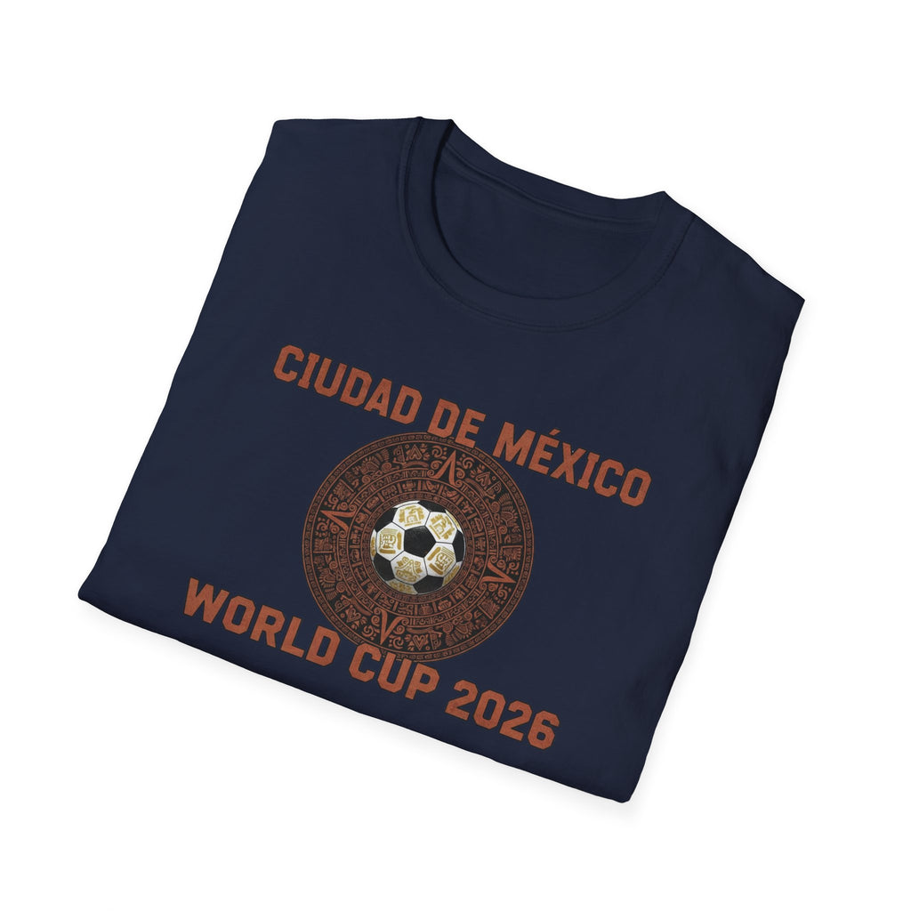 Mexico City World Cup 2026 T-Shirt - Ciudad de México Soccer Tee
