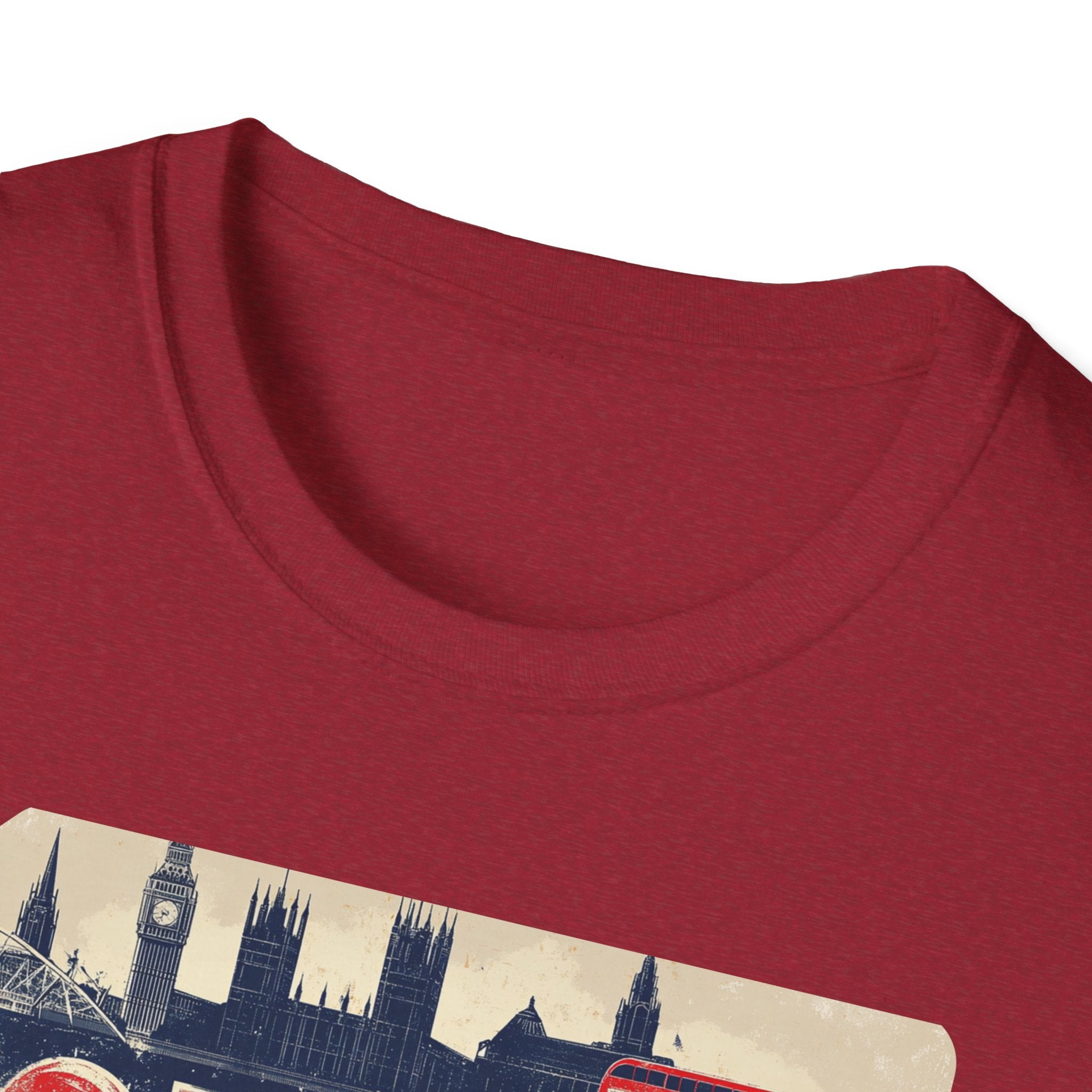 London Vintage Sign T-Shirt | Skyline, Union Jack Bus