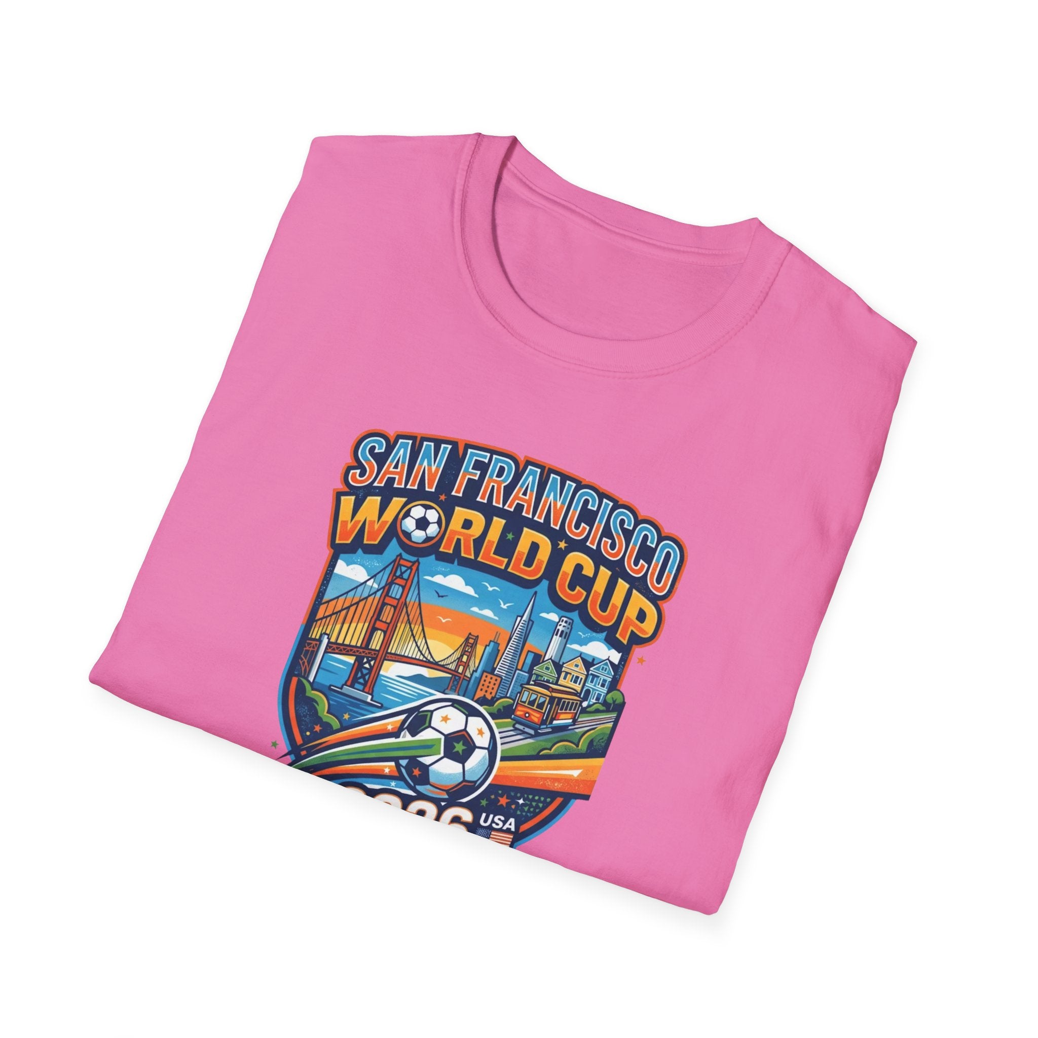 San Francisco World Cup 2026 T-Shirt — Vintage City Soccer Crest