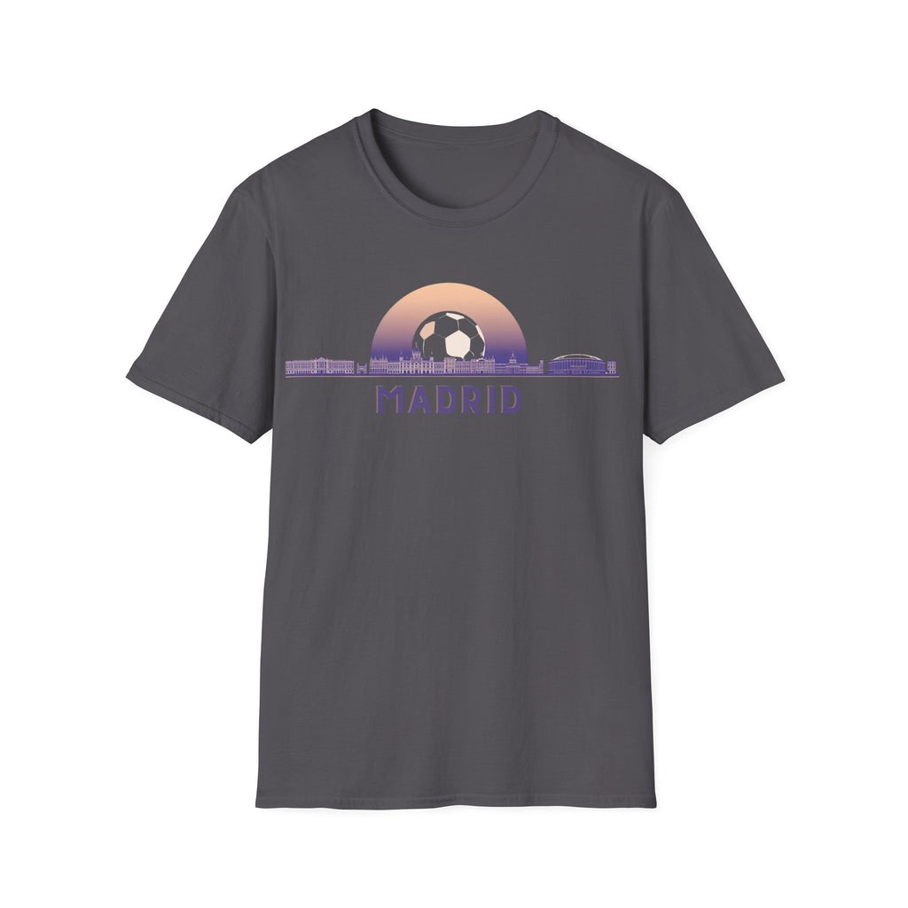 Madrid skyline sunset T-Shirt | Madrid city silhouette tee