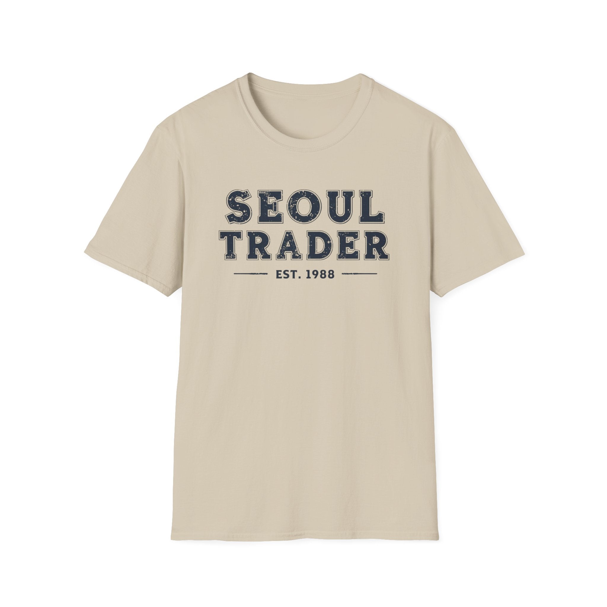 Seoul Trader T-Shirt – Vintage Collegiate 'EST. 1988' Seoul Graphic Tee