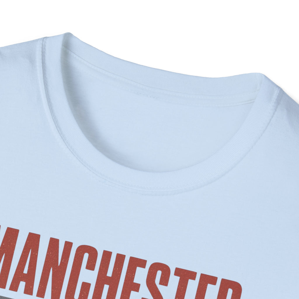 Manchester "Mad For It" Retro Stripe T-Shirt