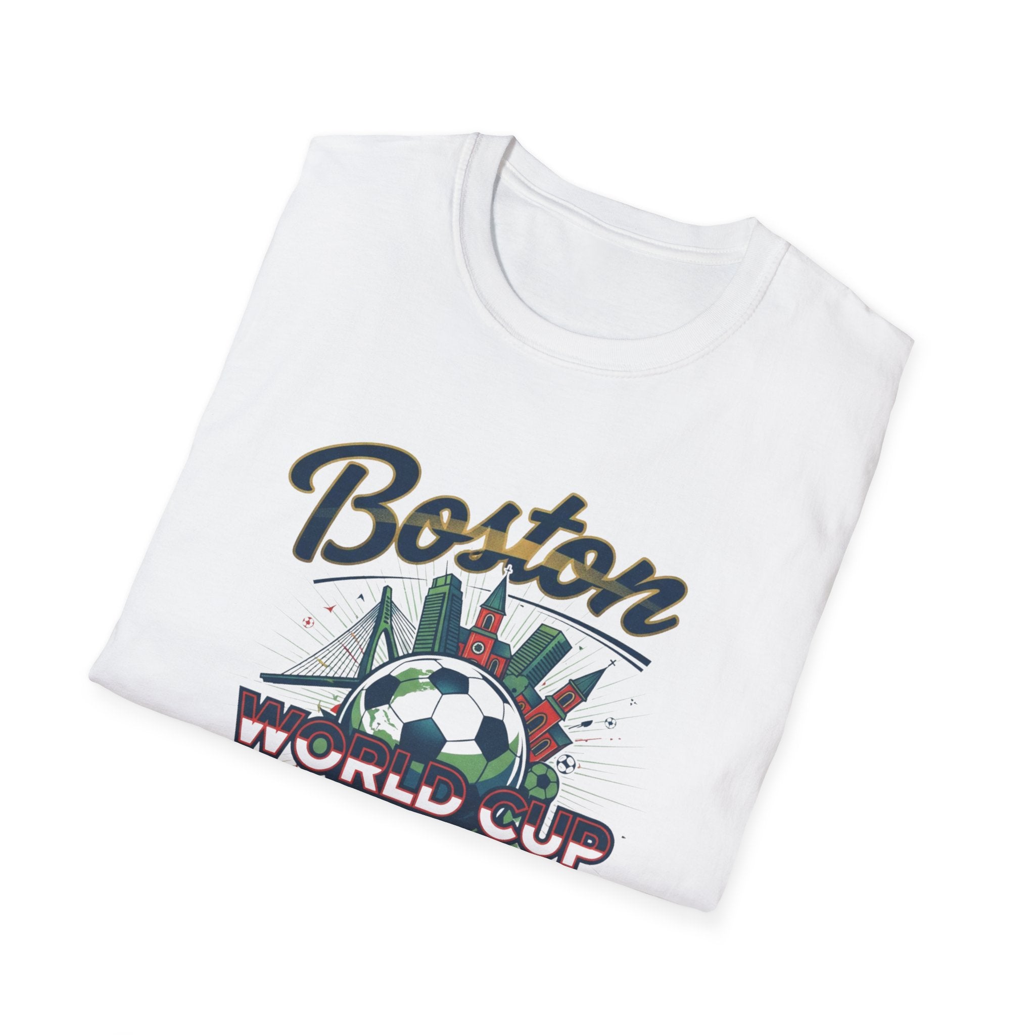Boston World Cup 2026 Soccer T-Shirt