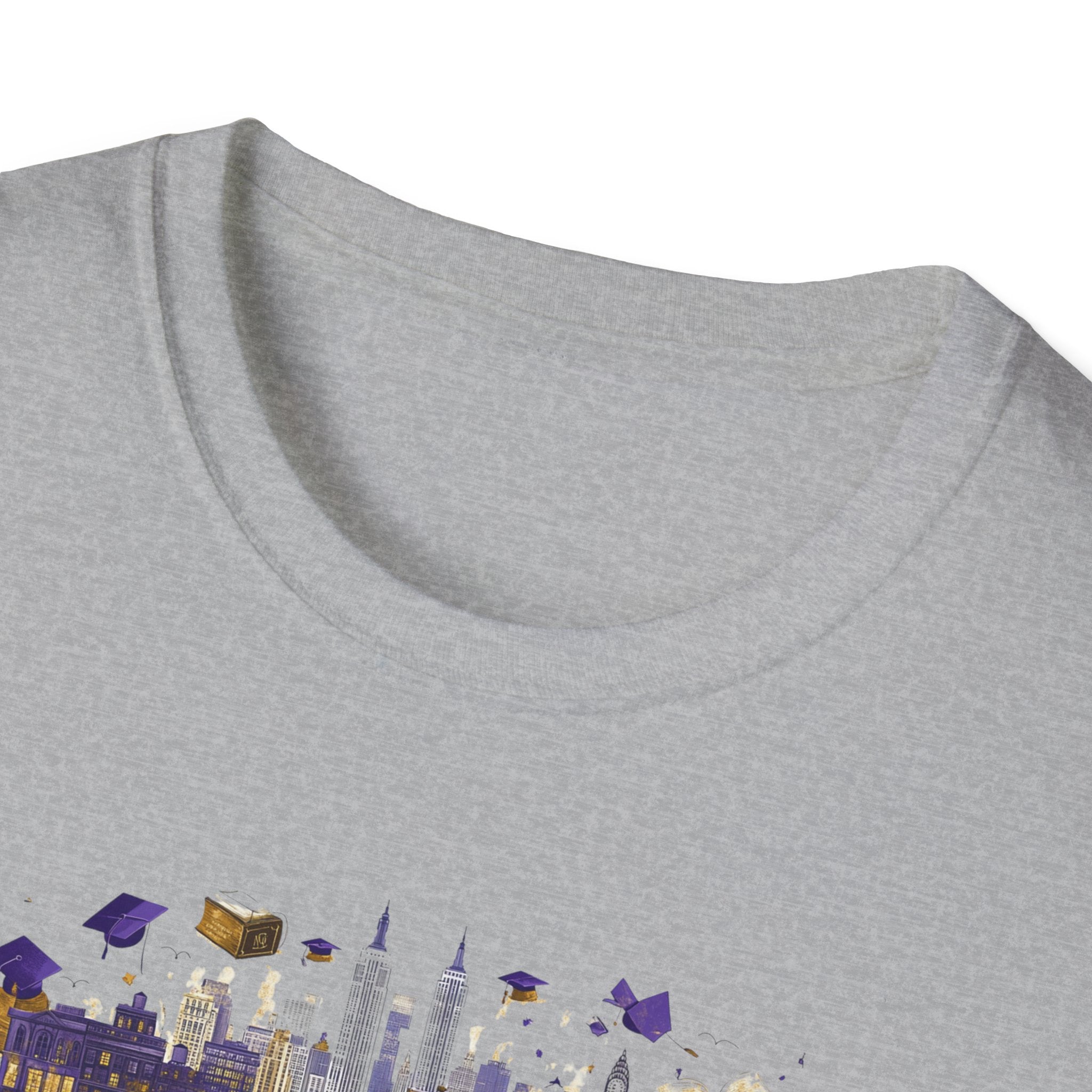 New York Skyline Graphic T-Shirt | Cityscape, Statue of Liberty, Urban Landmarks