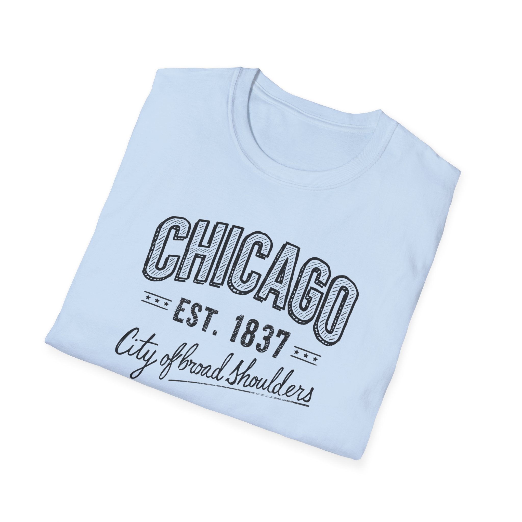Chicago EST. 1837 Vintage City Tee