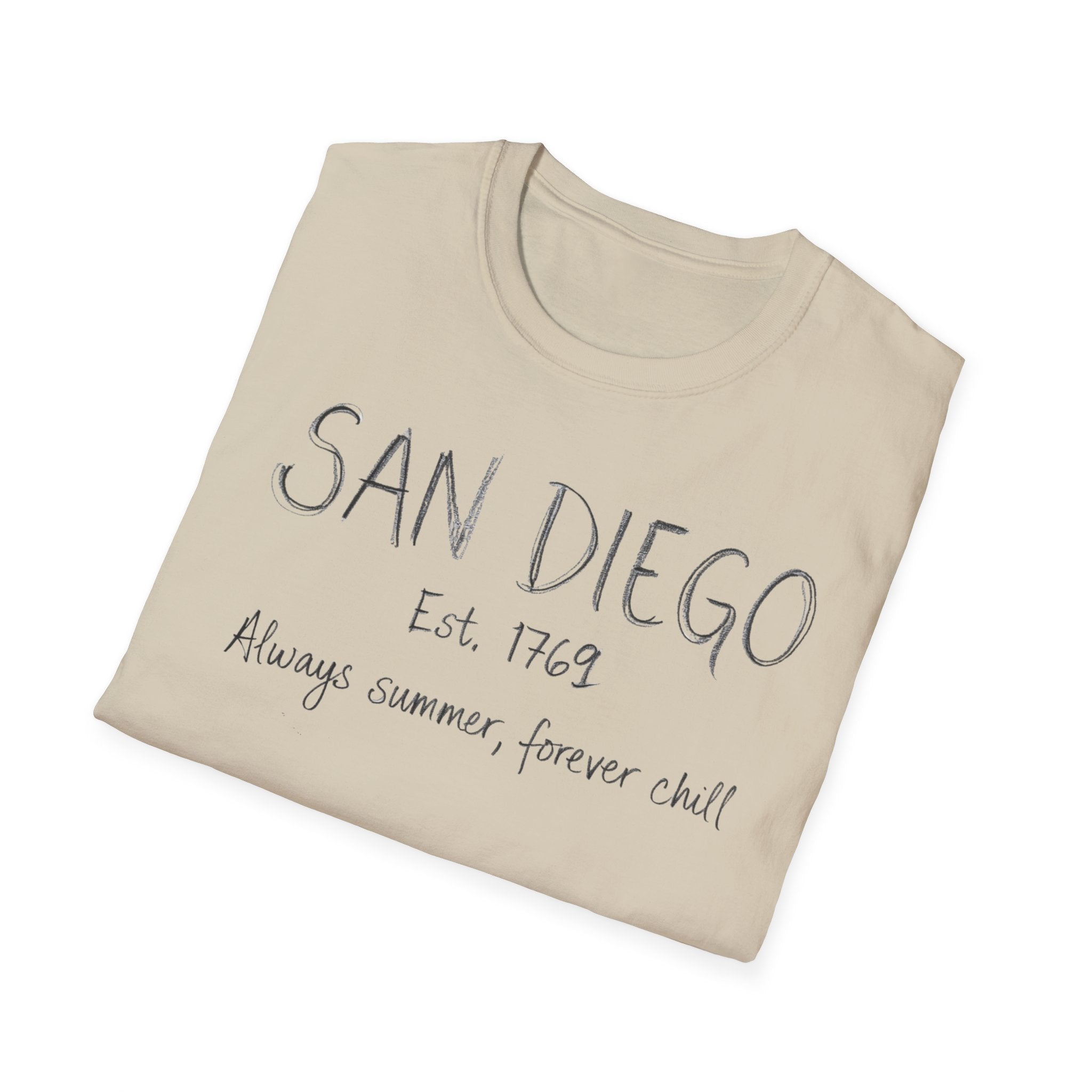 San Diego Est. 1769 "Always Summer, Forever Chill" T-Shirt