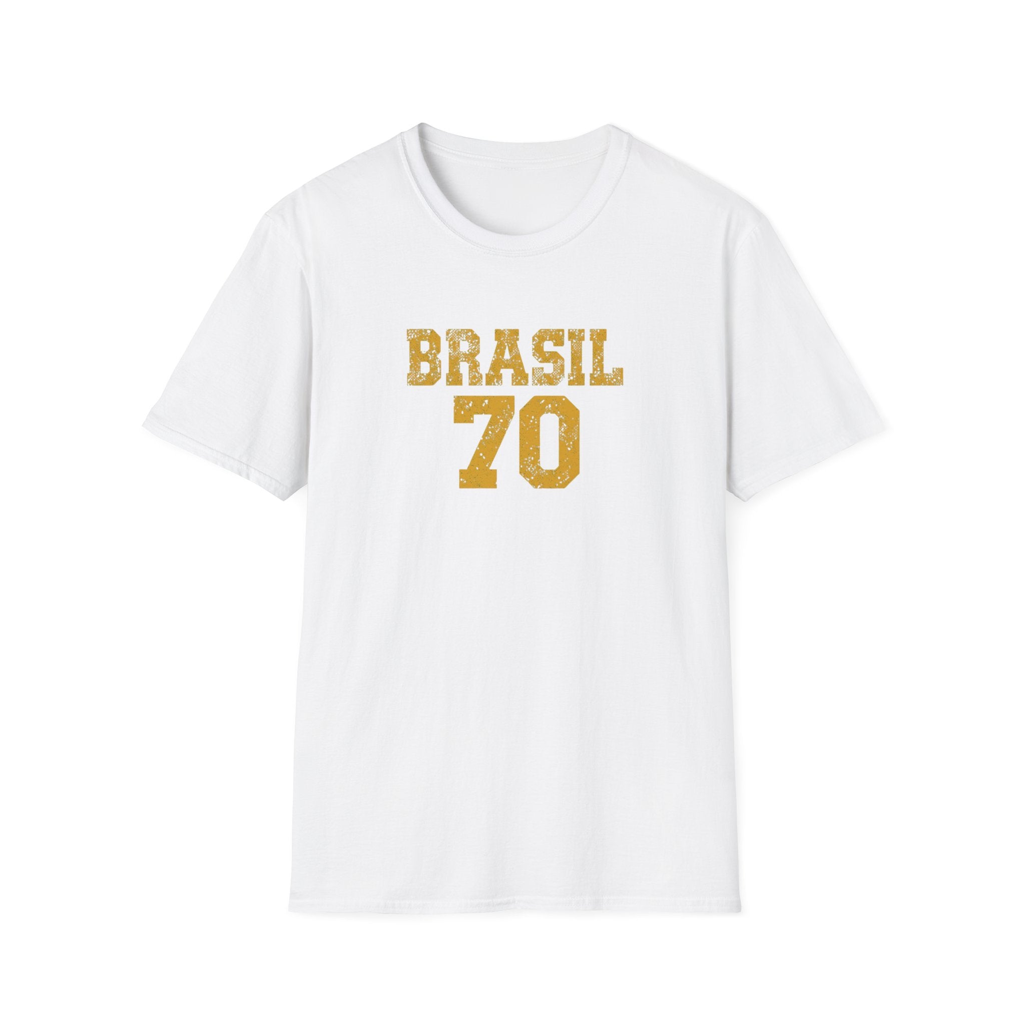 Brasil 70 T-Shirt | Vintage Sports Jersey Number