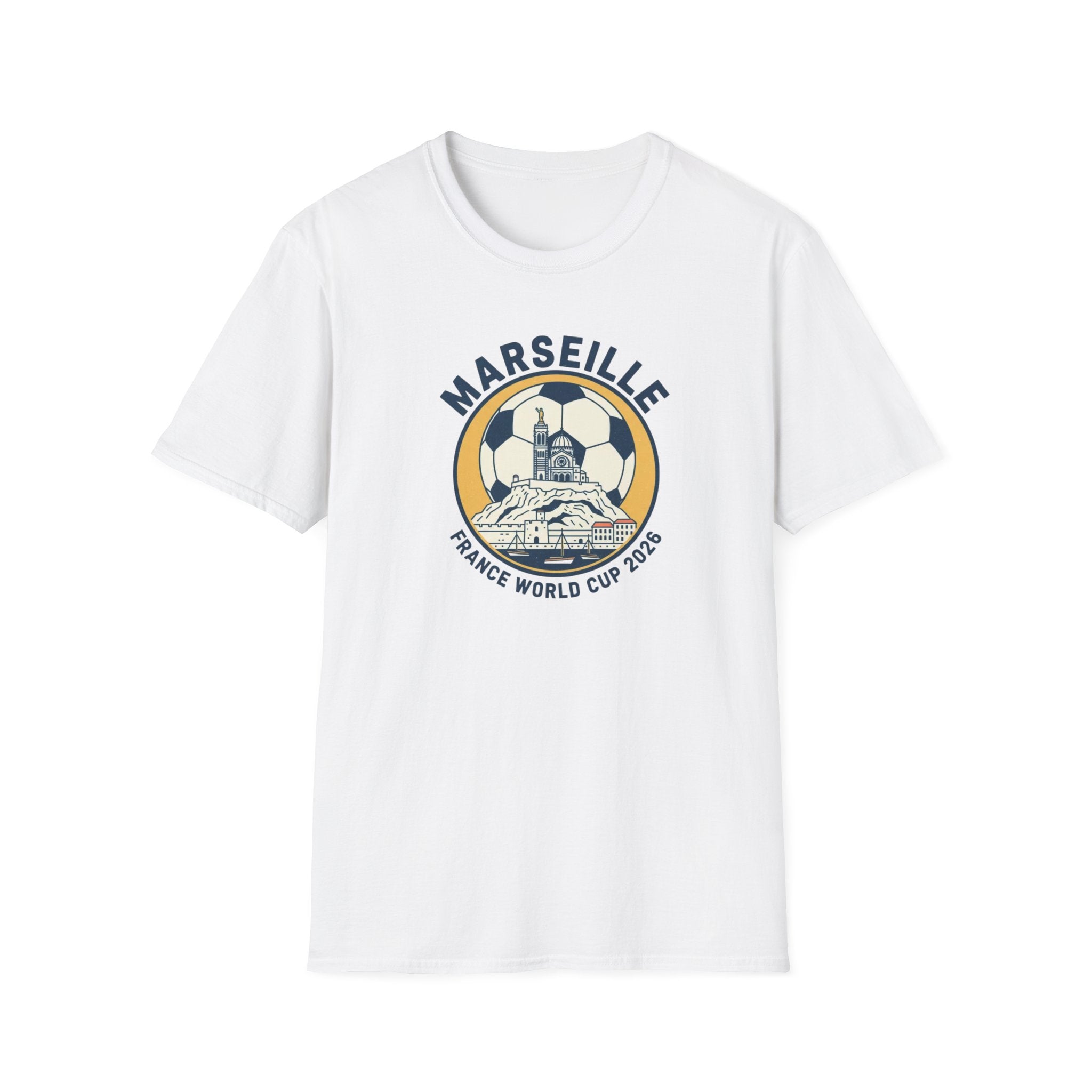 Marseille Soccer T‑Shirt – France World Cup 2026 Stadium Graphic