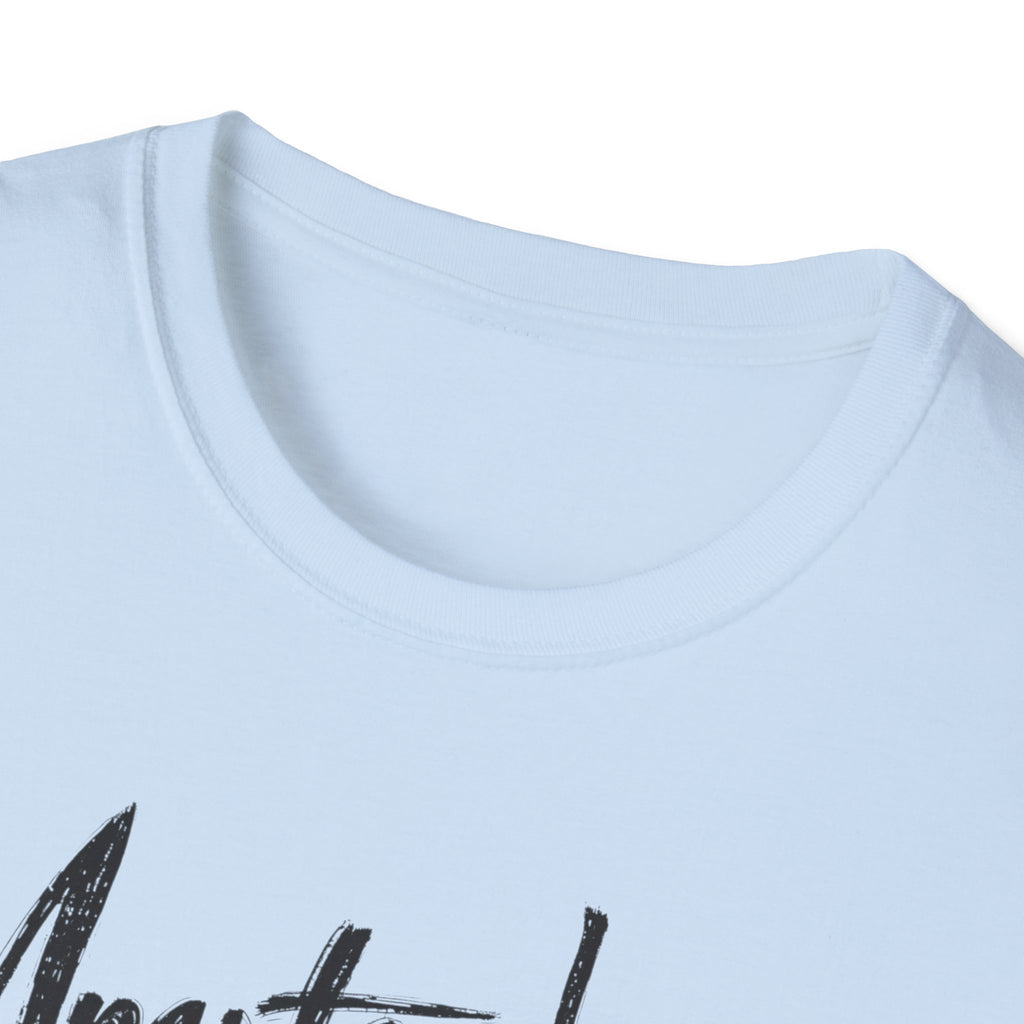 Amsterdam Art Museum T-Shirt — "Amsterdam" Script Graphic with "art museum — it’s a real draw"