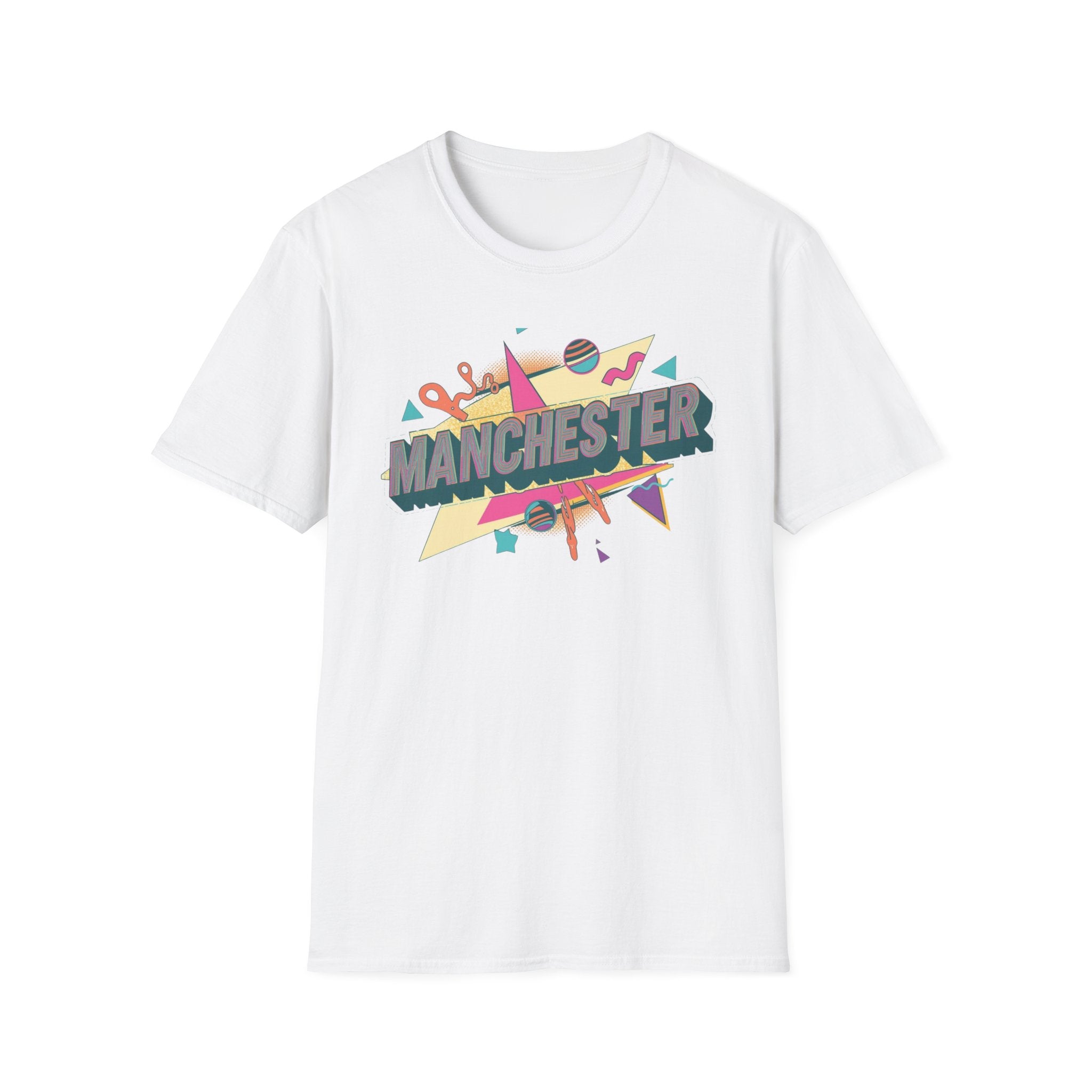 Manchester Retro Graphic T-Shirt