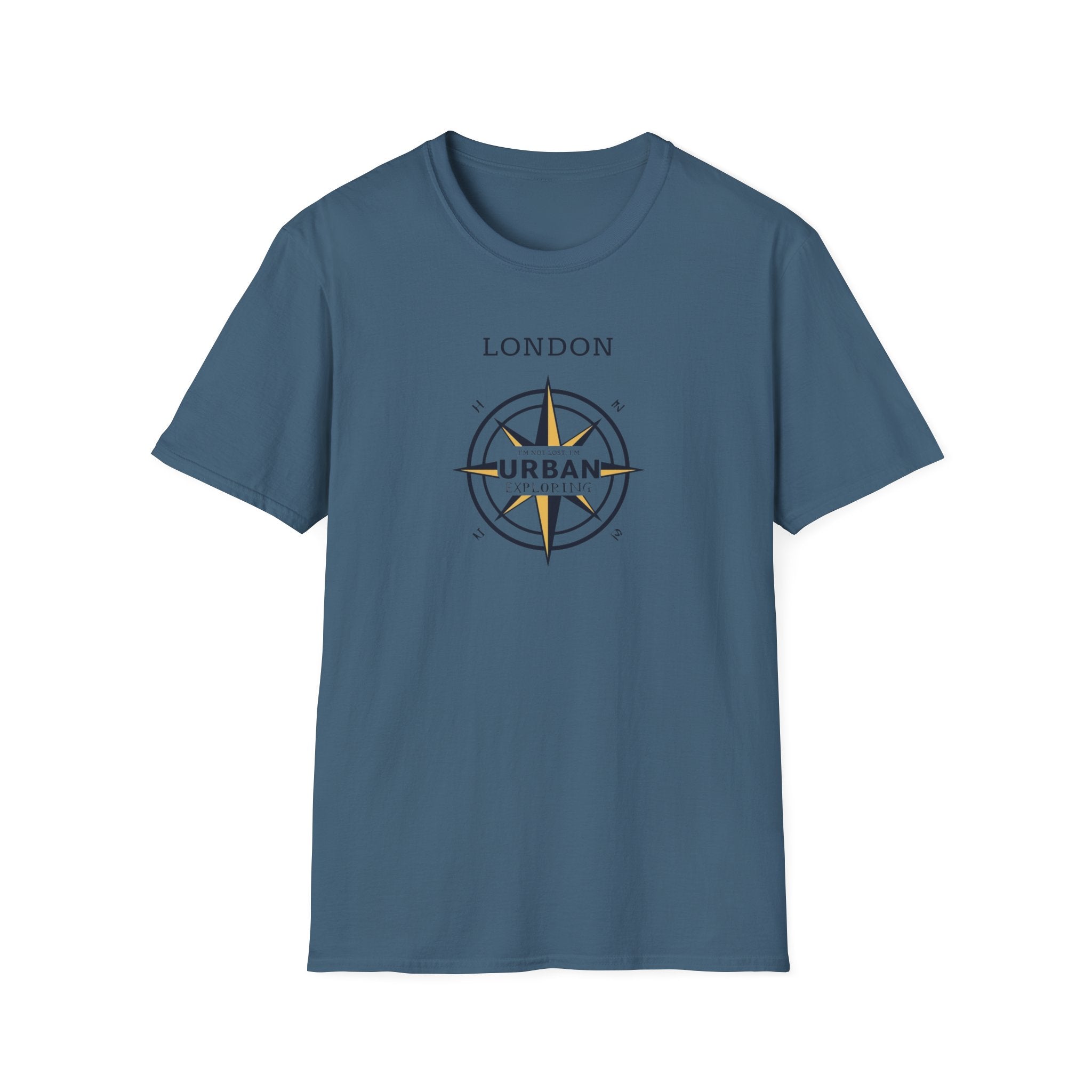 London Urban Compass T-Shirt — Vintage Travel Graphic Tee
