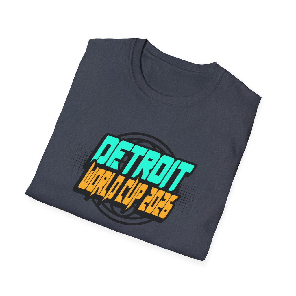 Detroit World Cup 2026 T-Shirt — Retro Soccer Graphic Tee