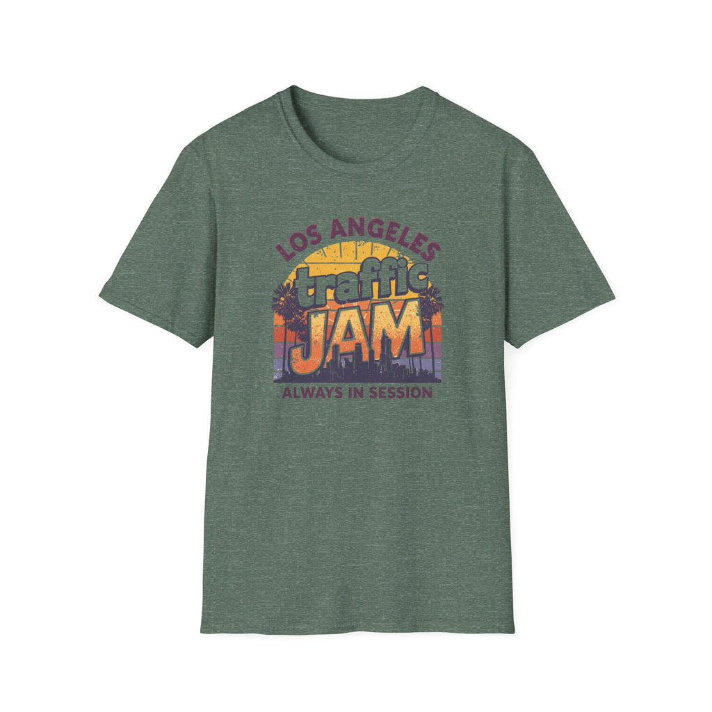 Los Angeles Traffic Jam T-Shirt — Retro 'Always in Session' CA City Tee