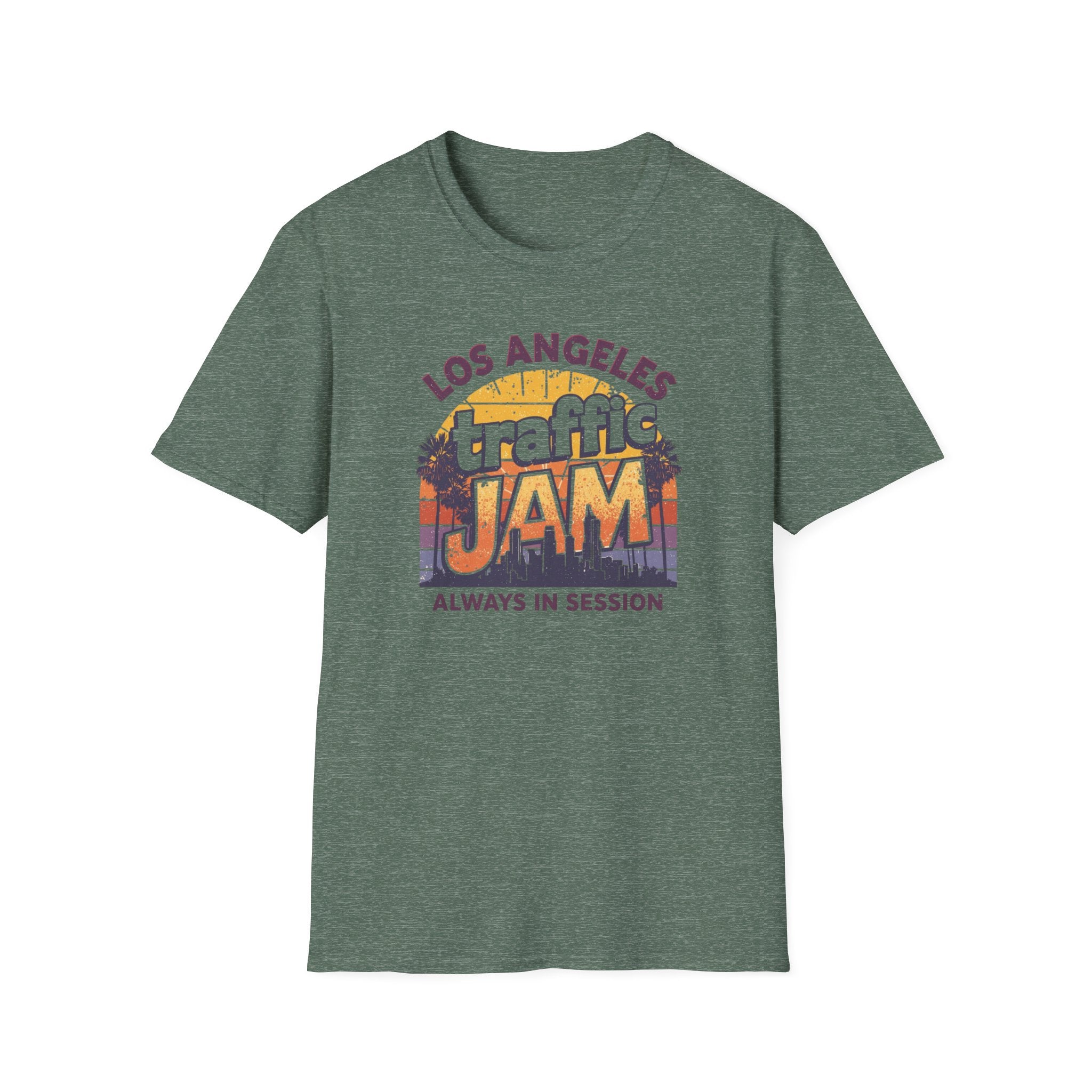 Los Angeles Traffic Jam T-Shirt — Retro 'Always in Session' CA City Tee