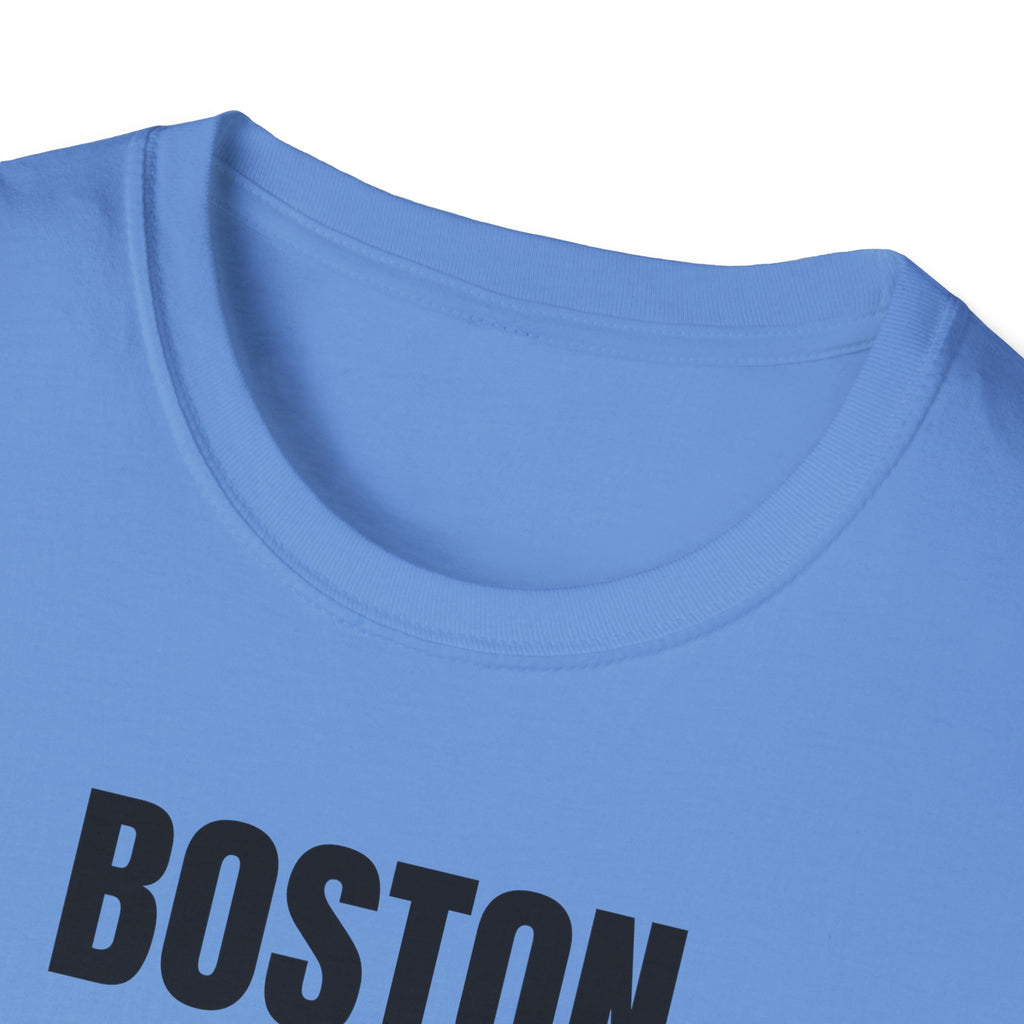 Boston Retro Stripes T-Shirt | Vintage City Graphic