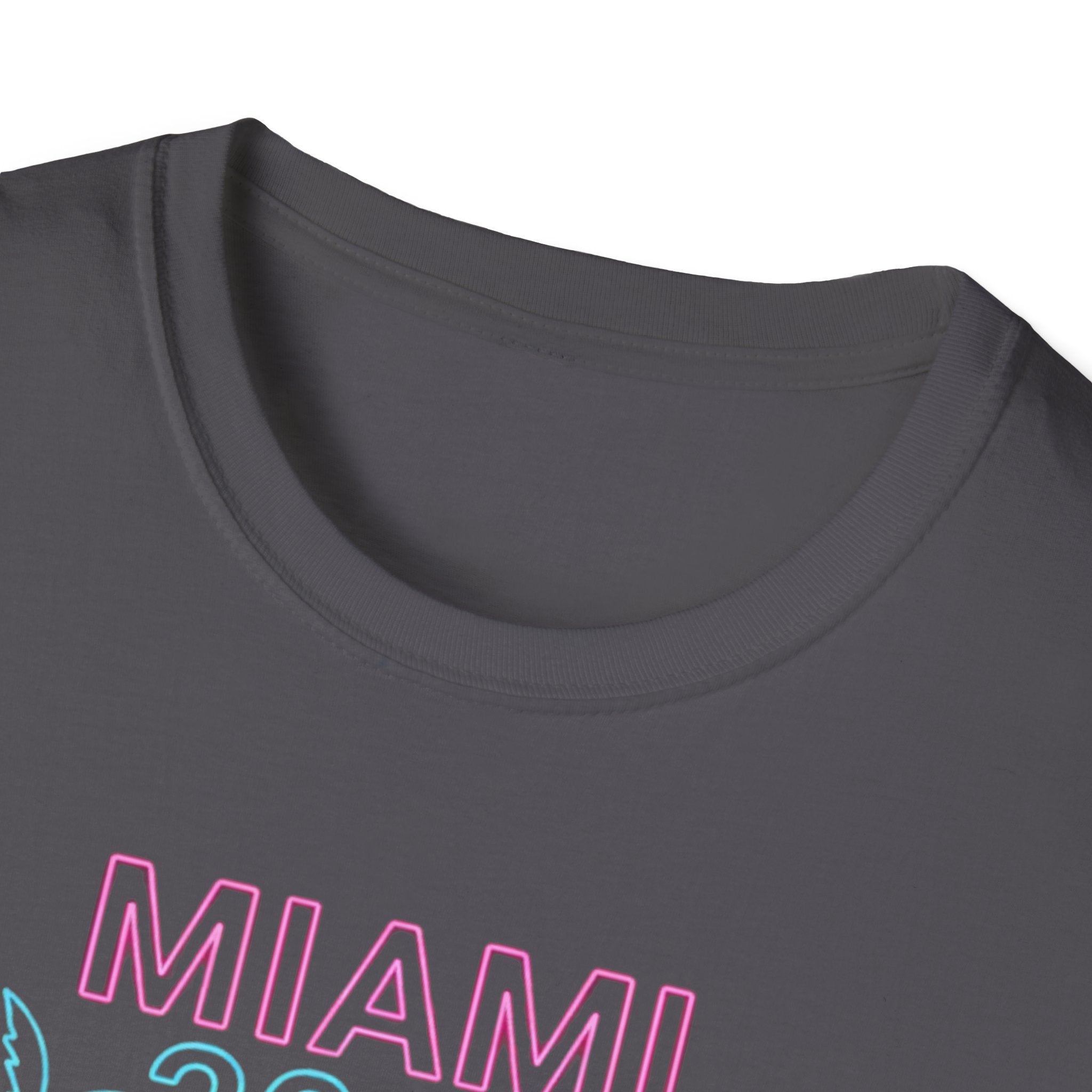 Miami 2026 Soccer T-Shirt — Neon Palm Beach Tournament Tee