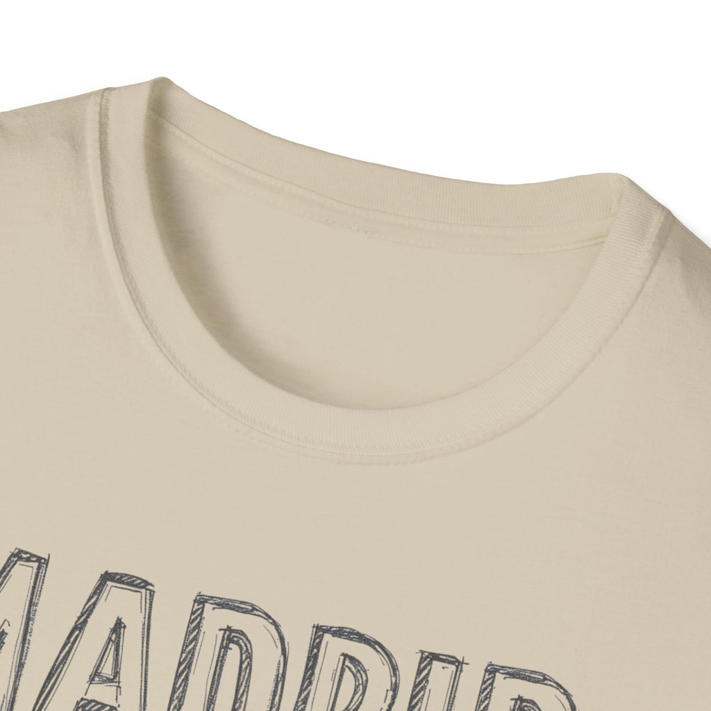Madrid “Live with Passion” Graphic T‑Shirt