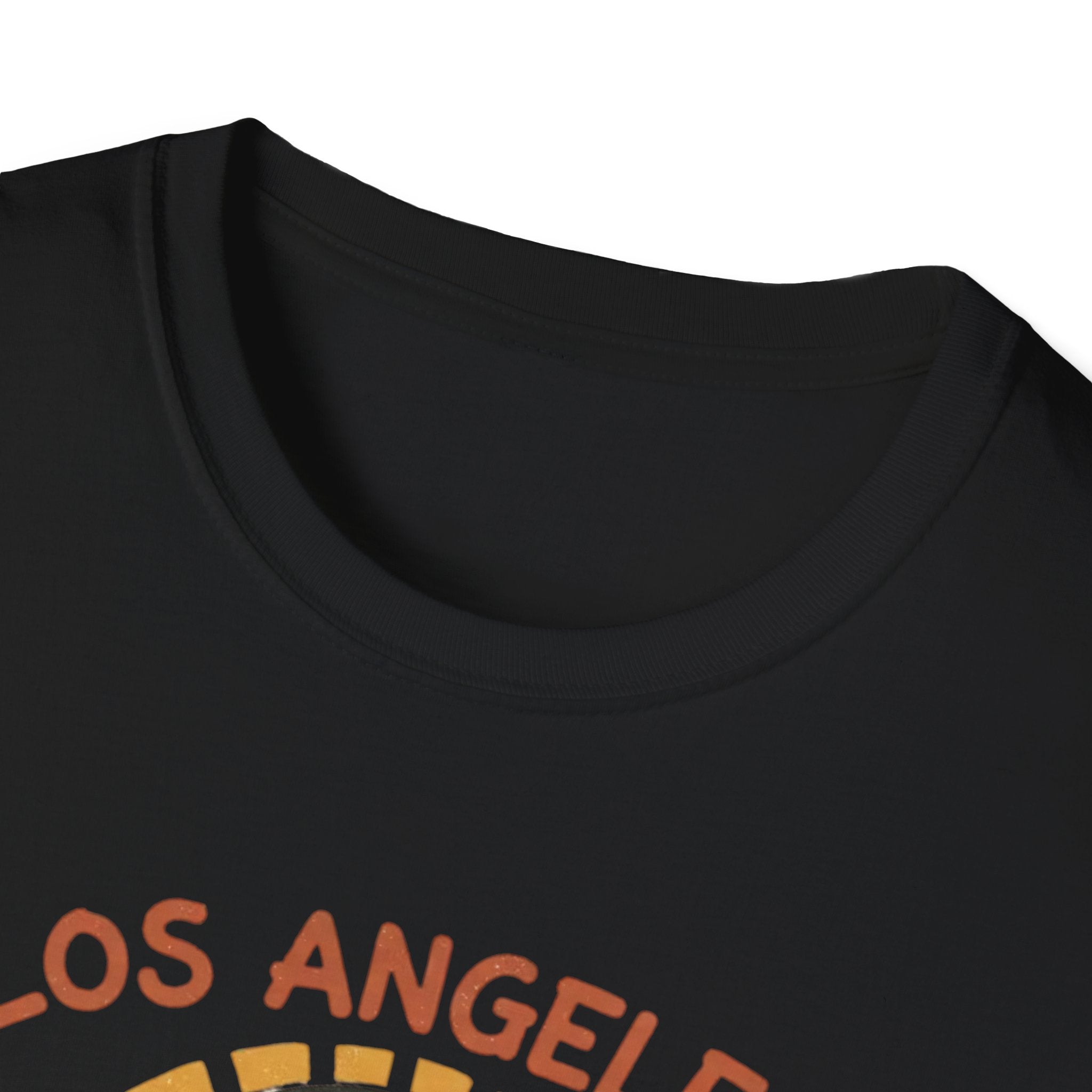 Los Angeles World Cup 2026 Soccer T-Shirt — Retro Sunset Ball Design