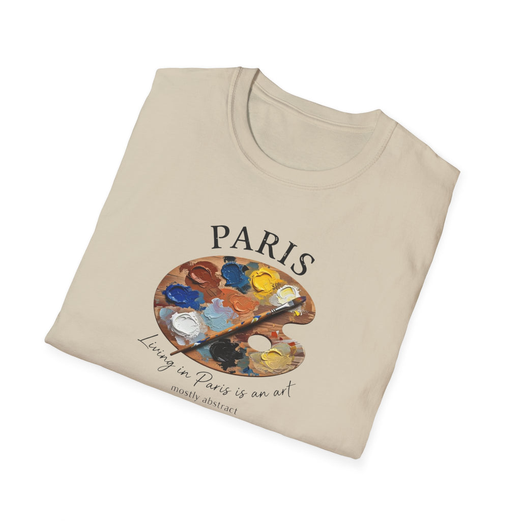 Paris Artist Palette T-Shirt — "Every one of these is a new idea" Artistic Tee