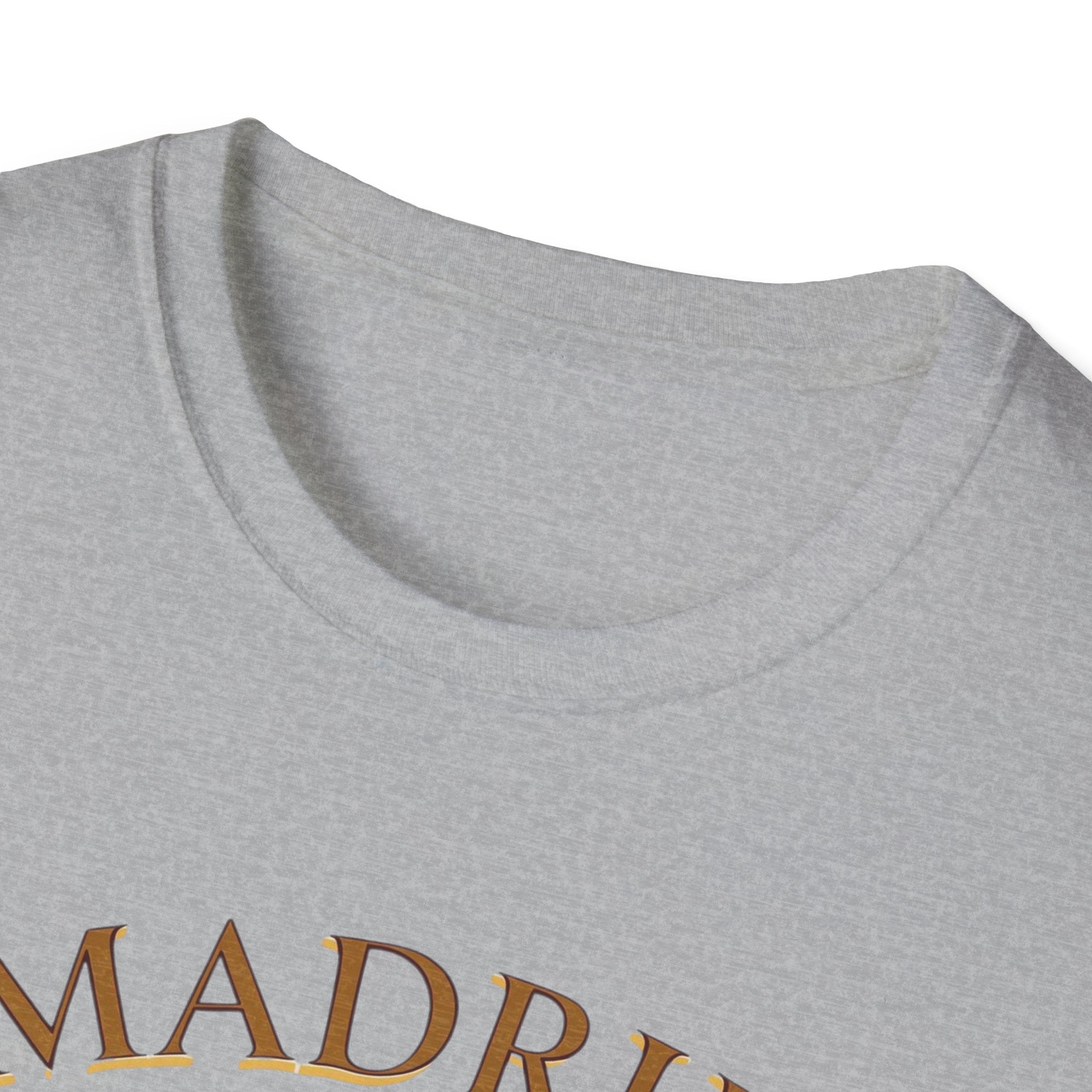 Madrid Art Museum T-Shirt — "It's a Real Draw" Vintage Typography Tee