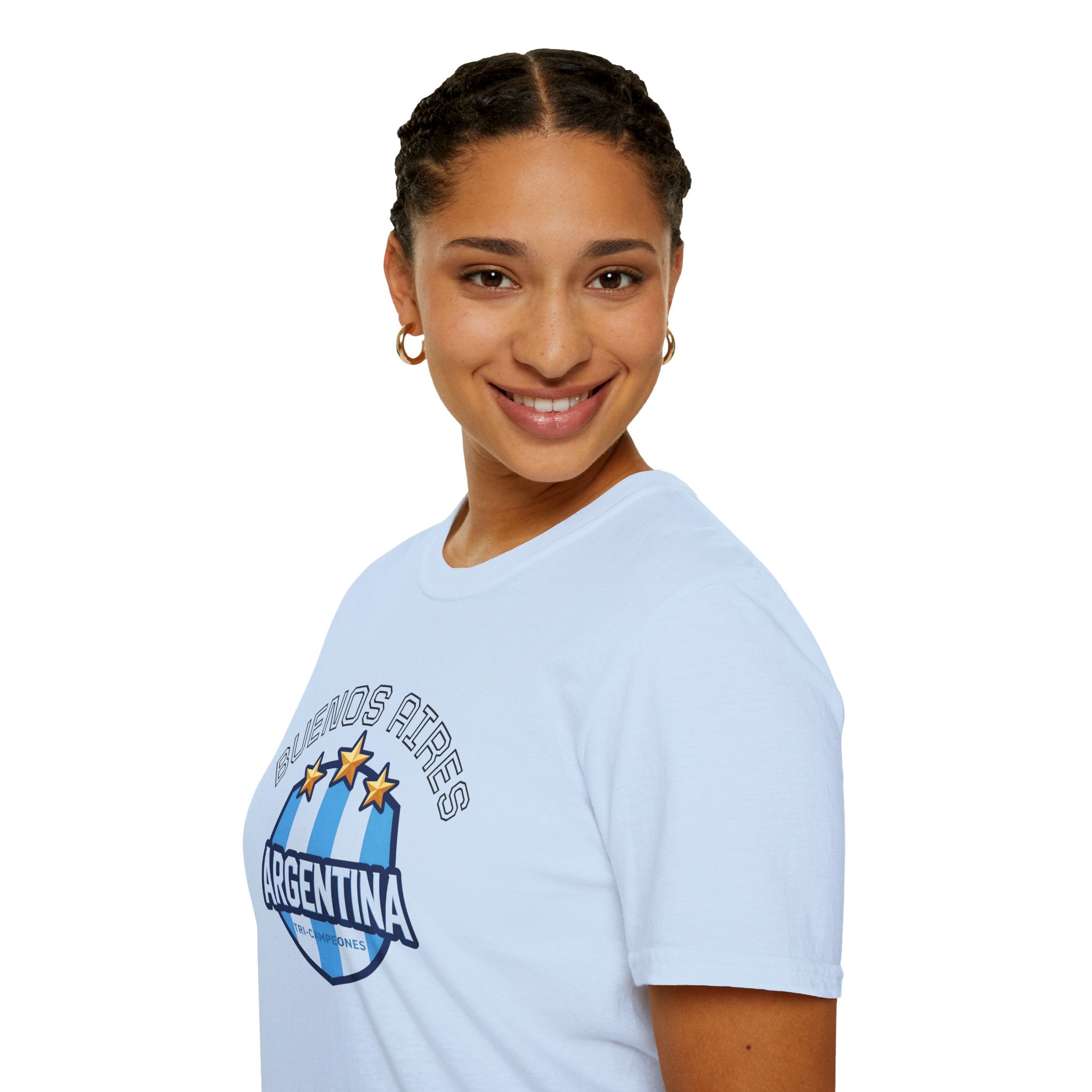 Argentina Buenos Aires Soccer Crest T-Shirt