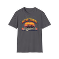 New York "Forget About It" Retro Sunset T-Shirt