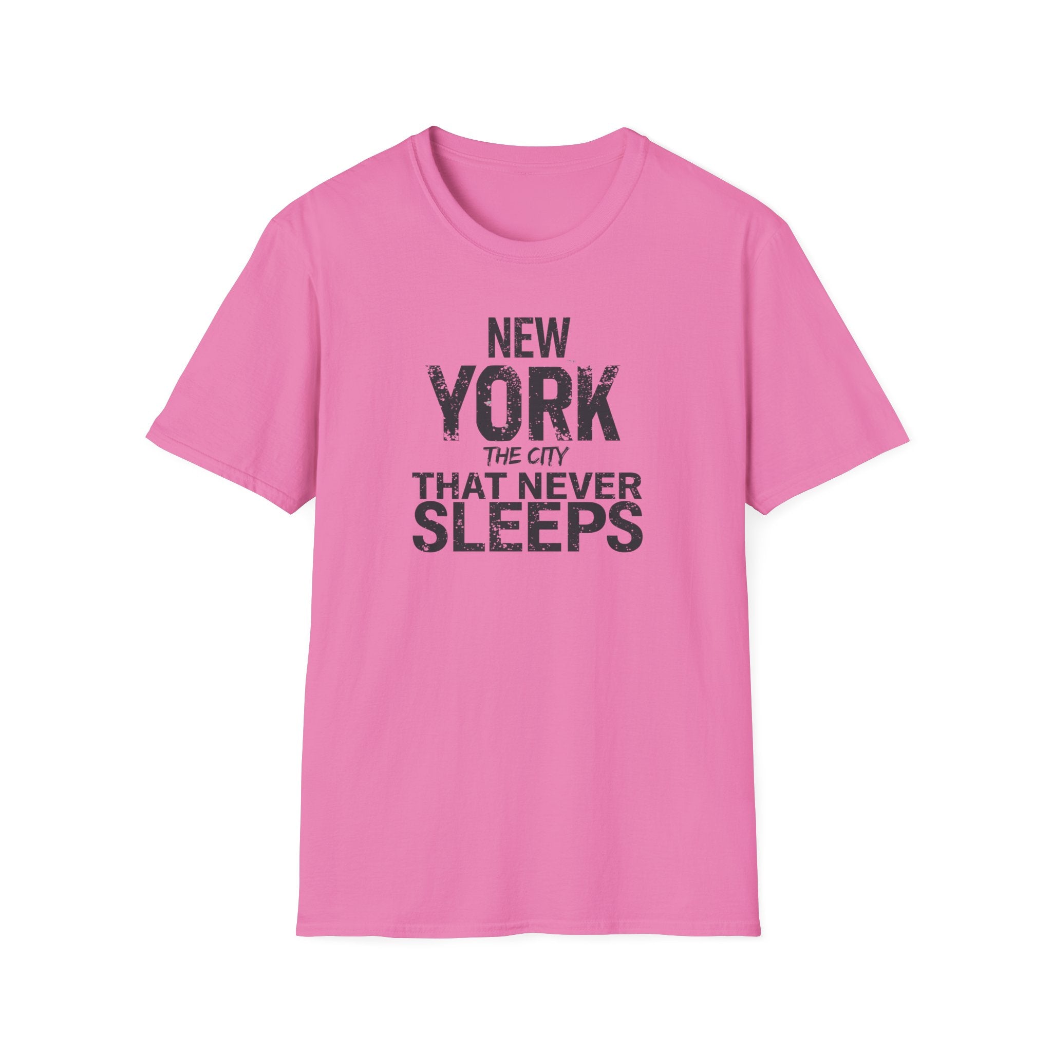 New York The City That Never Sleeps T-Shirt | Vintage NYC Typography