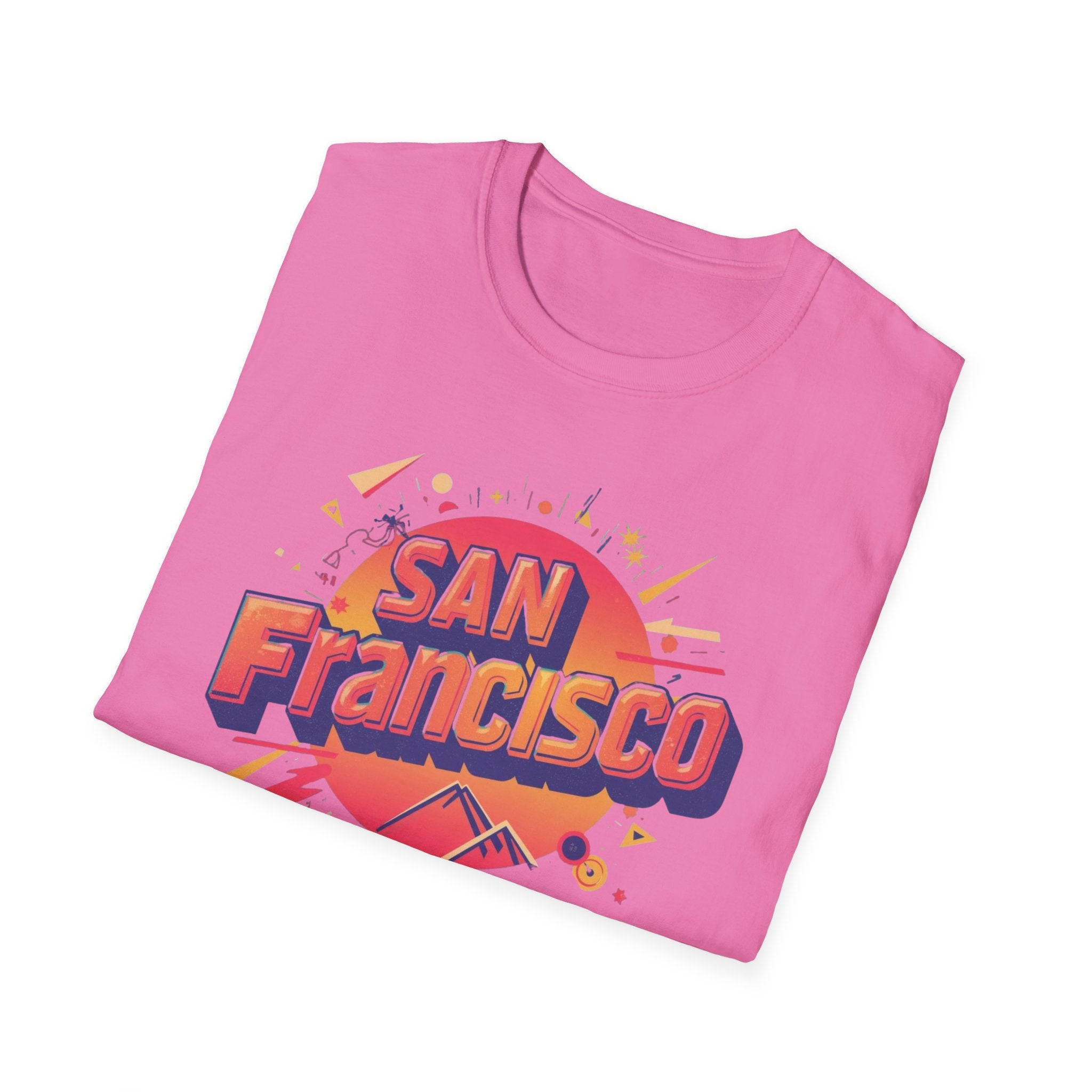 San Francisco Retro Sunset T-Shirt — Vintage City Skyline Tee