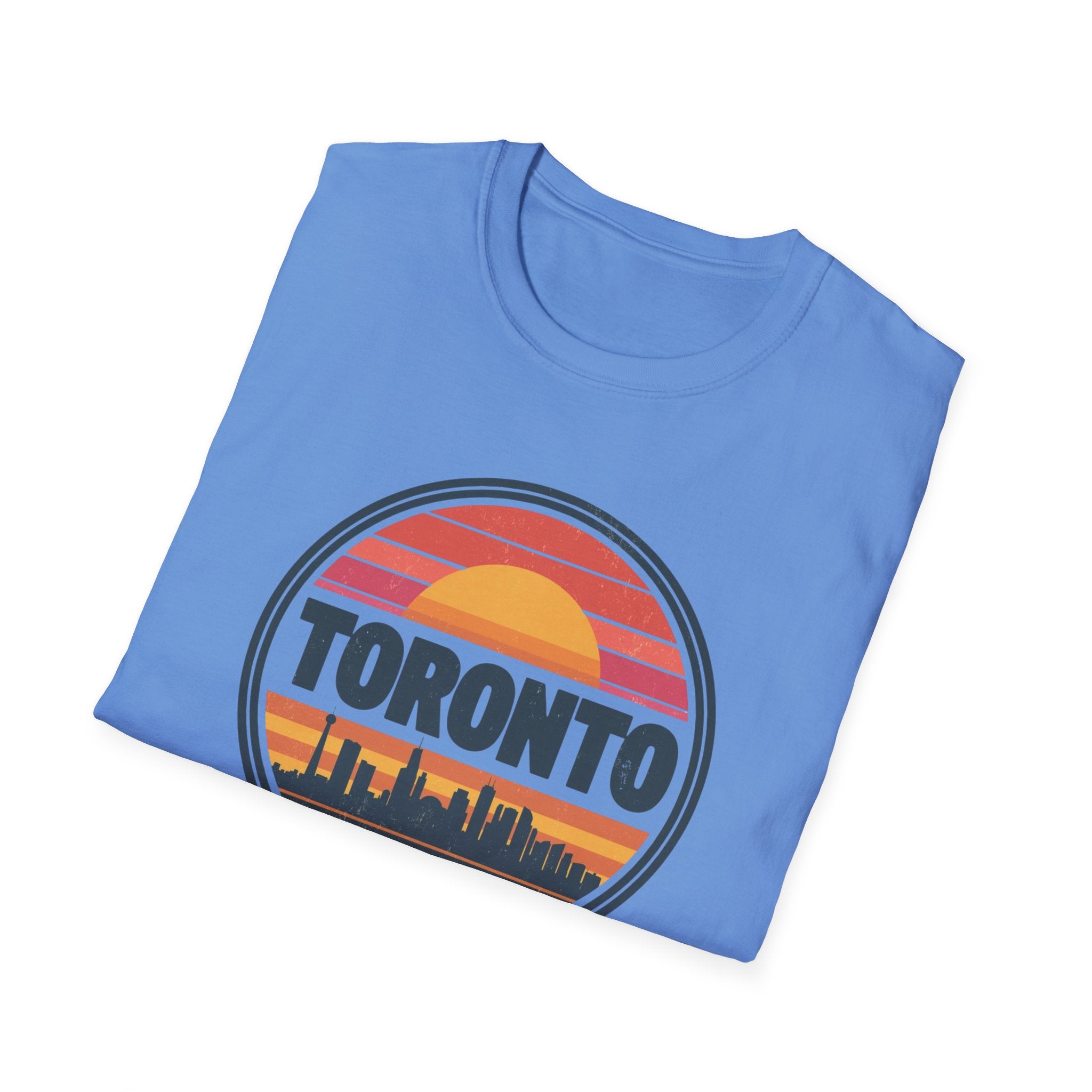 Toronto Sunset T-Shirt — Retro City Skyline Graphic Tee